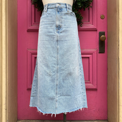 AGOLDE denim midi skirt size 10