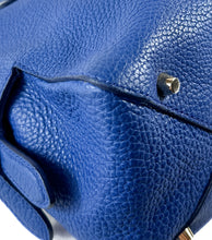 Burberry royal blue Greenwood Bowling bag small