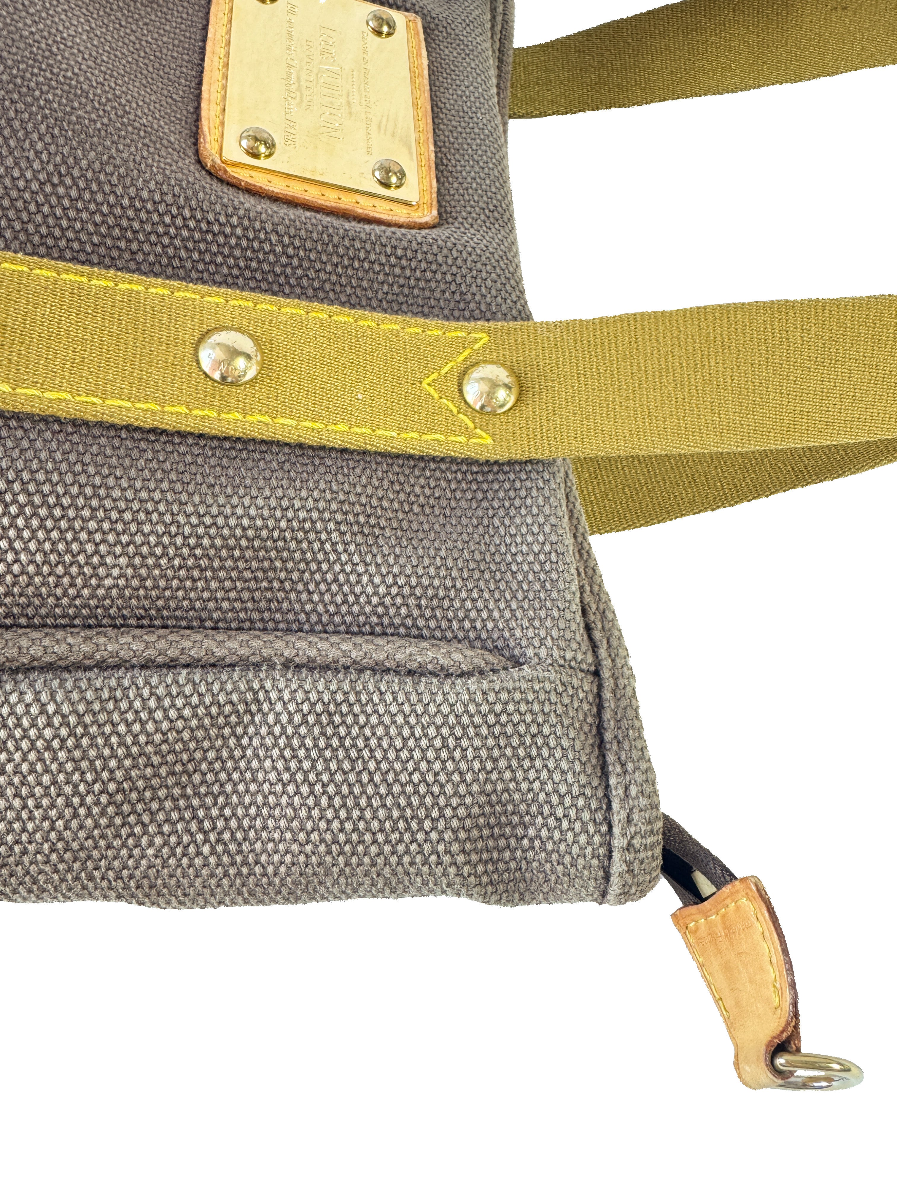 Louis Vuitton cabas Antigua MM brown tote SP0026