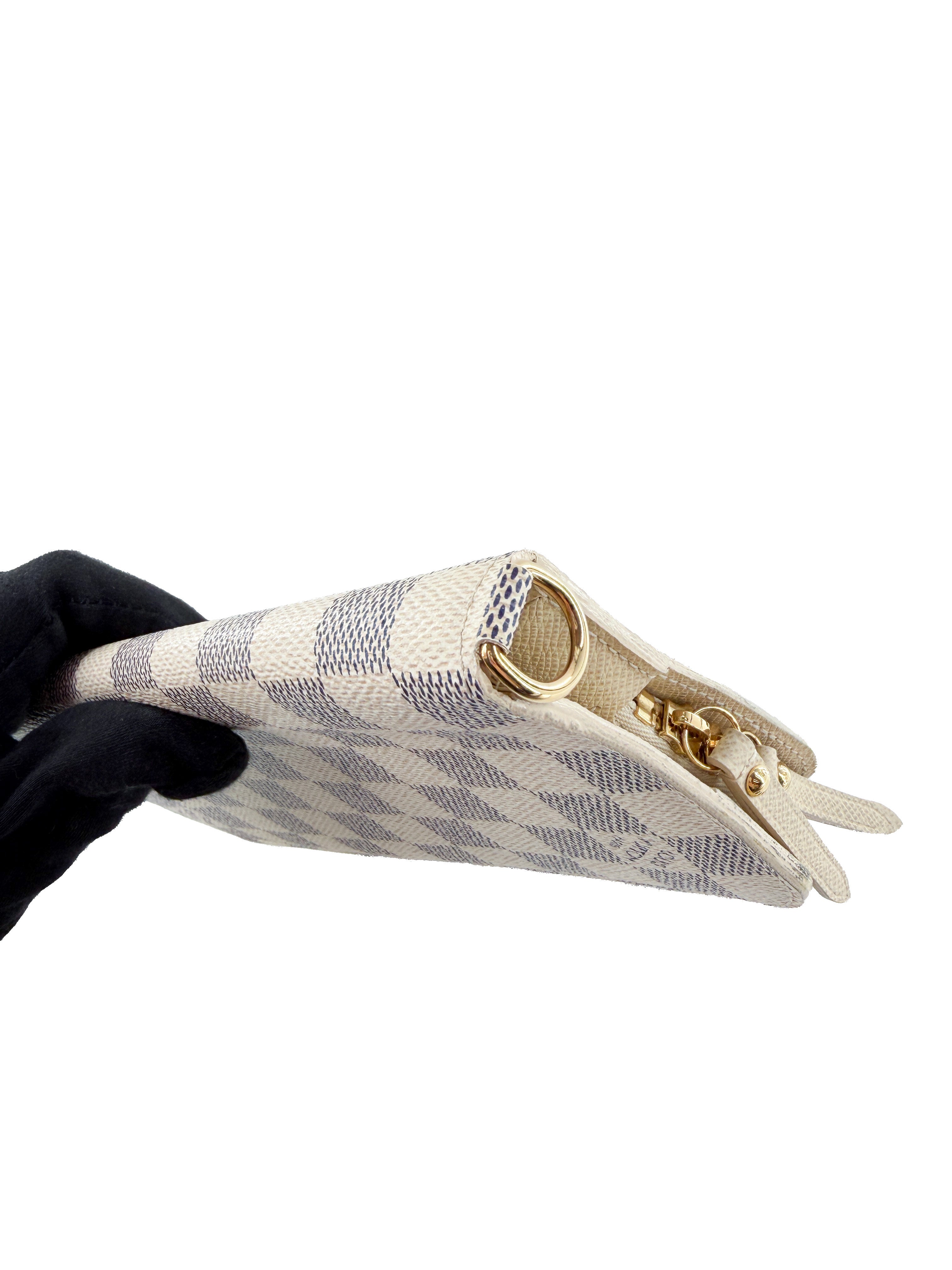 Louis Vuitton damier azur Insolite wallet CA4191