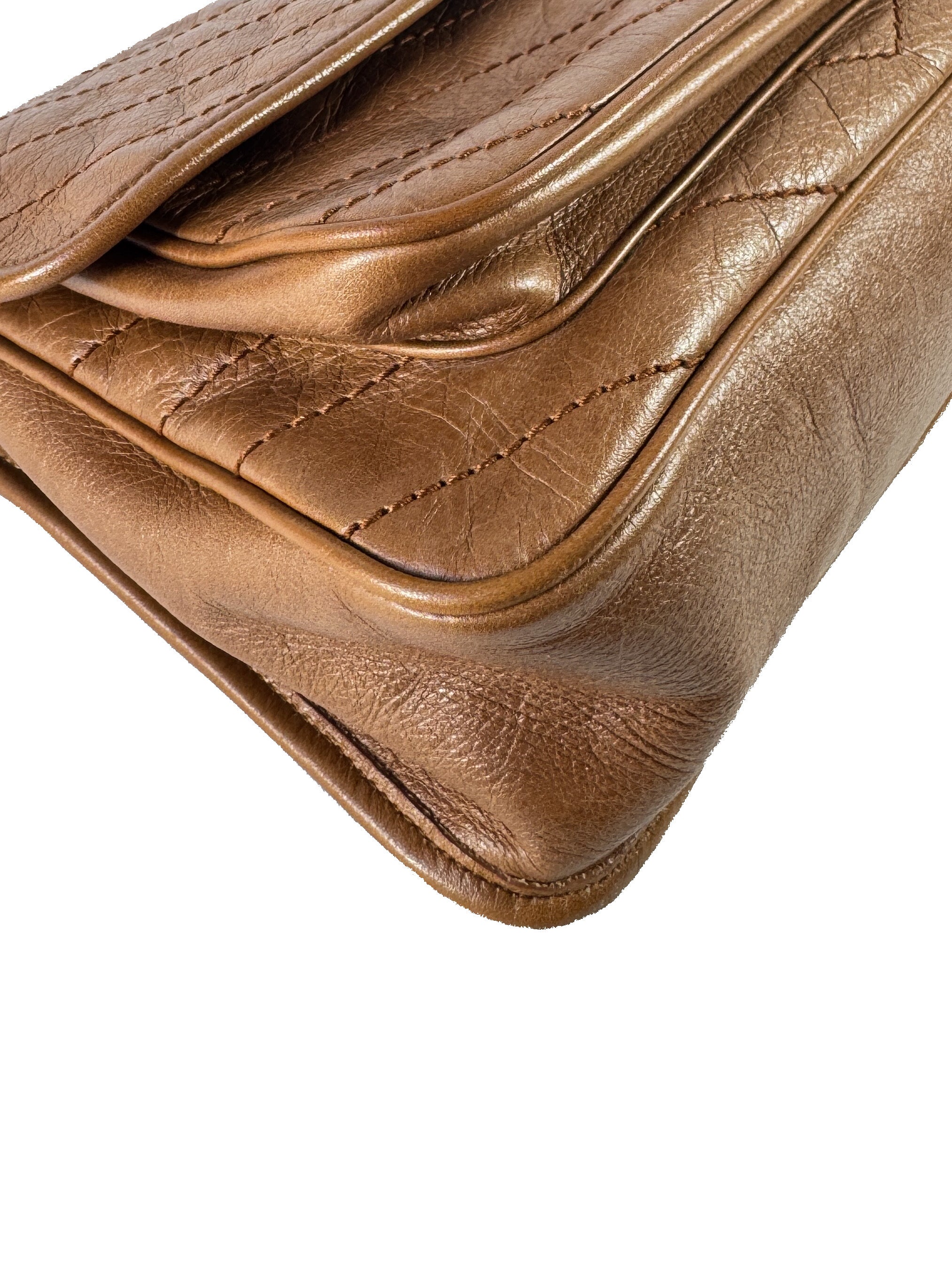 YSL brown medium Nikki PMR633158-0620