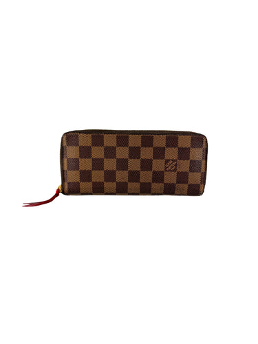Louis Vuitton damier ebene Clemence wallet SF0281