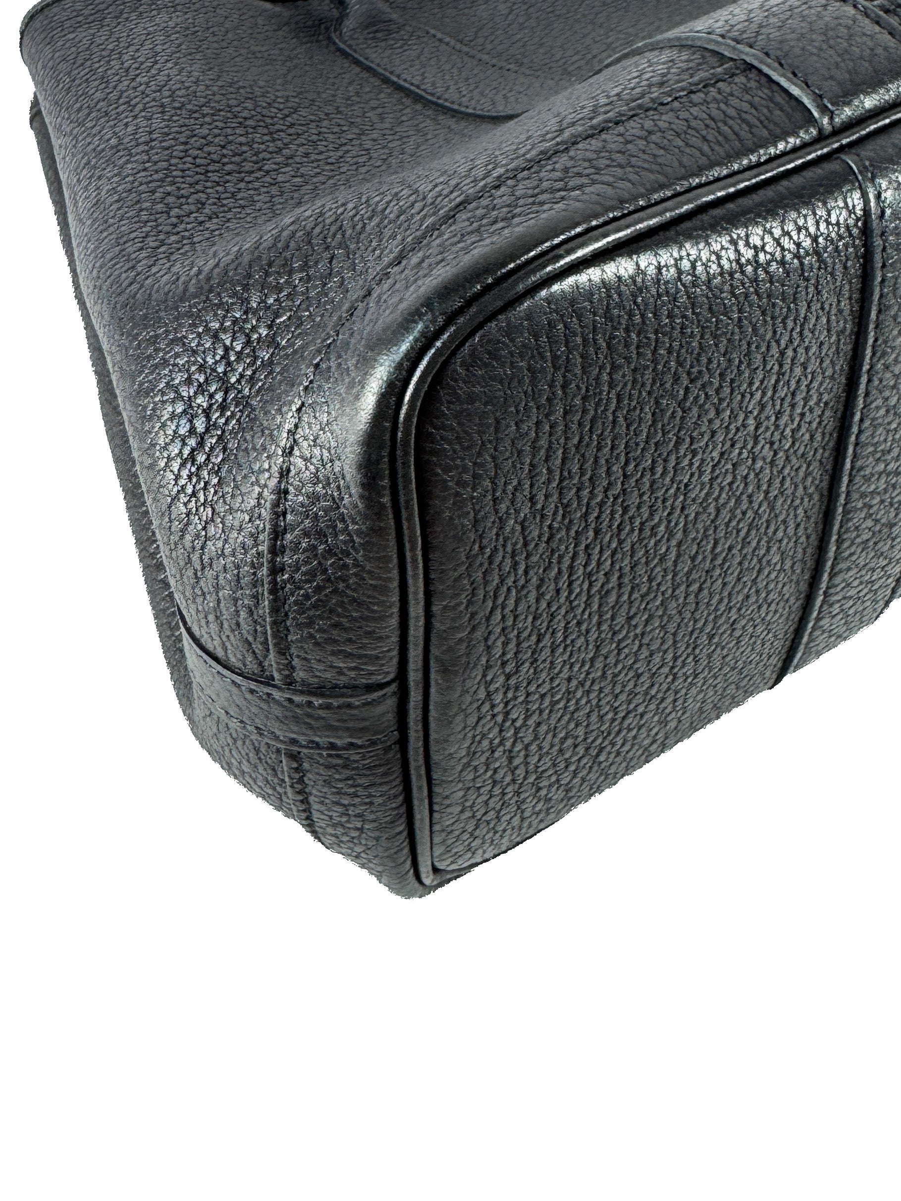 Hermès black Garden Party 30 negonda leather black