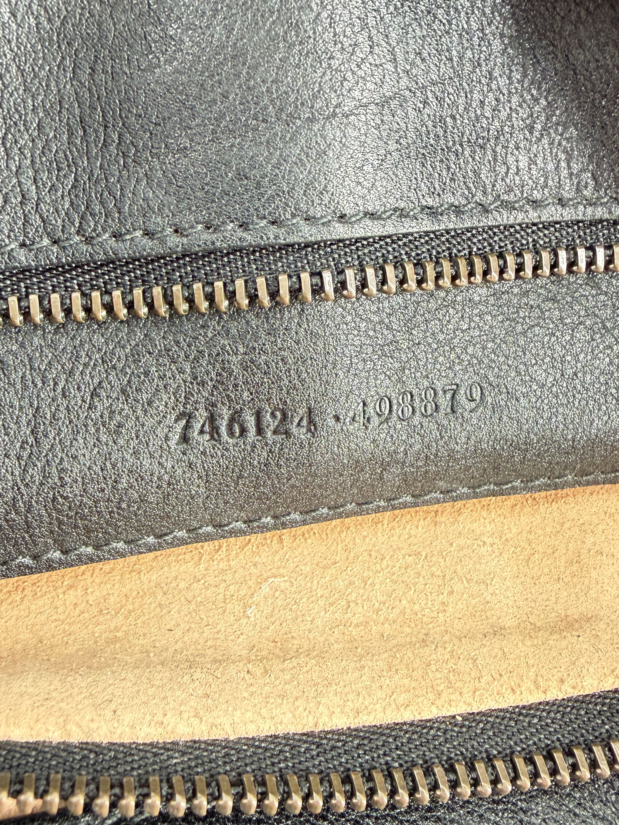 Gucci Diana NM Bamboo Shoulder Bag Leather Medium 498879