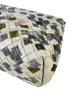 Bottega Veneta Olimpia Intreciatto embroidered shoulder bag