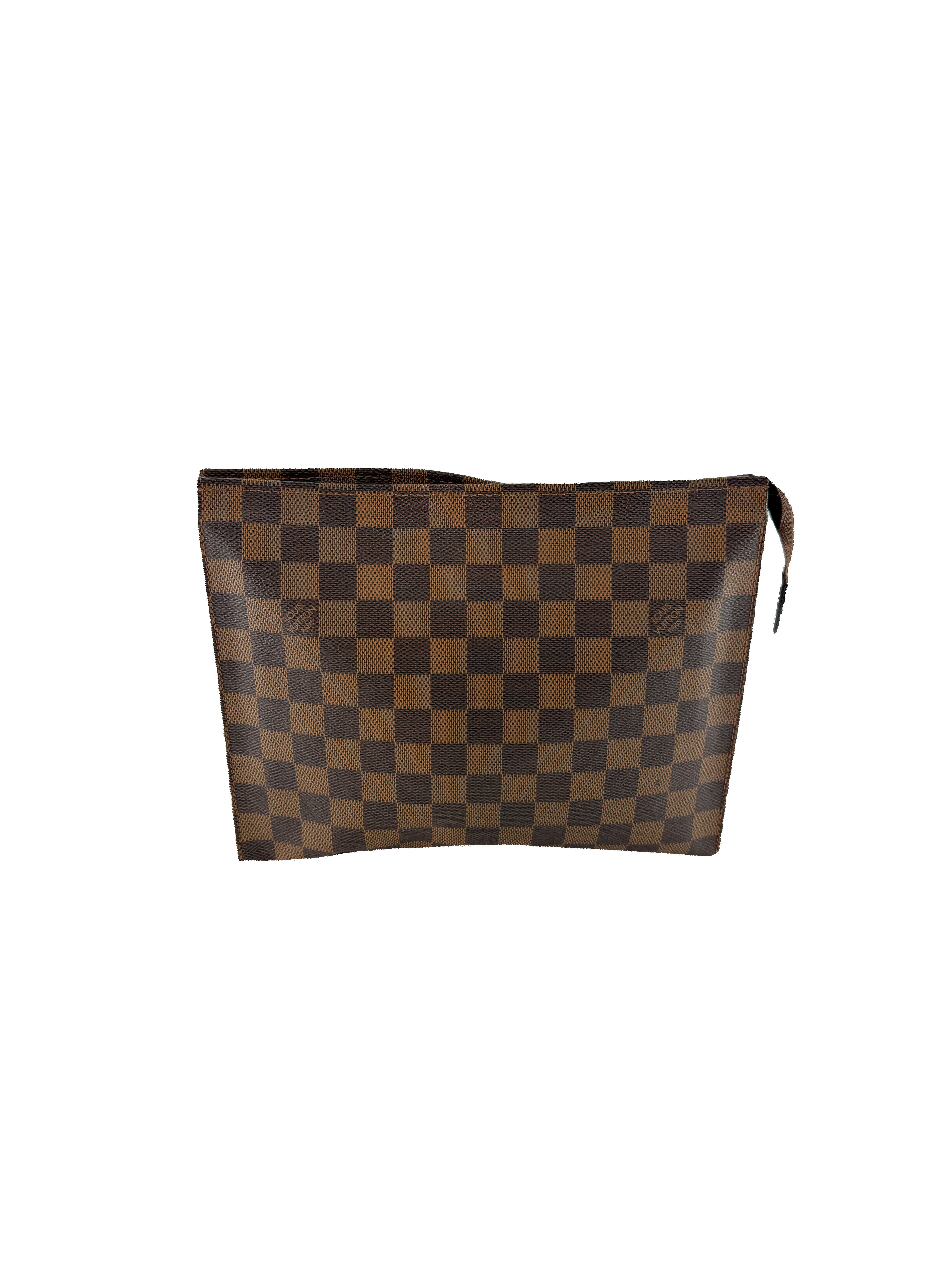 Louis Vuitton damier ebene toiletry pouch 26 TH0065