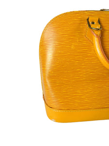 Louis Vuitton tassil yellow epi Alma AR1916