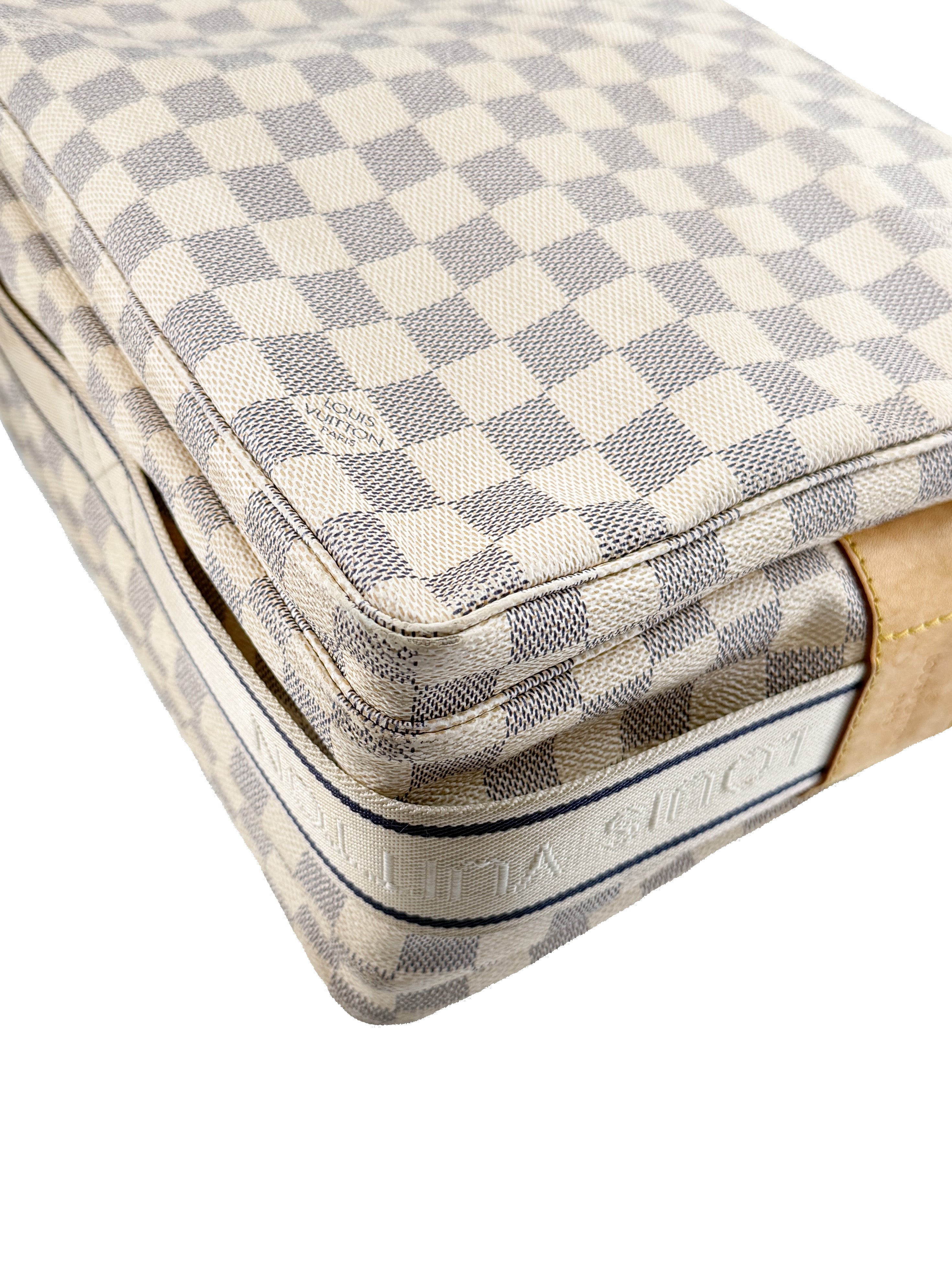 Louis Vuitton damier azur naviglio SR1057