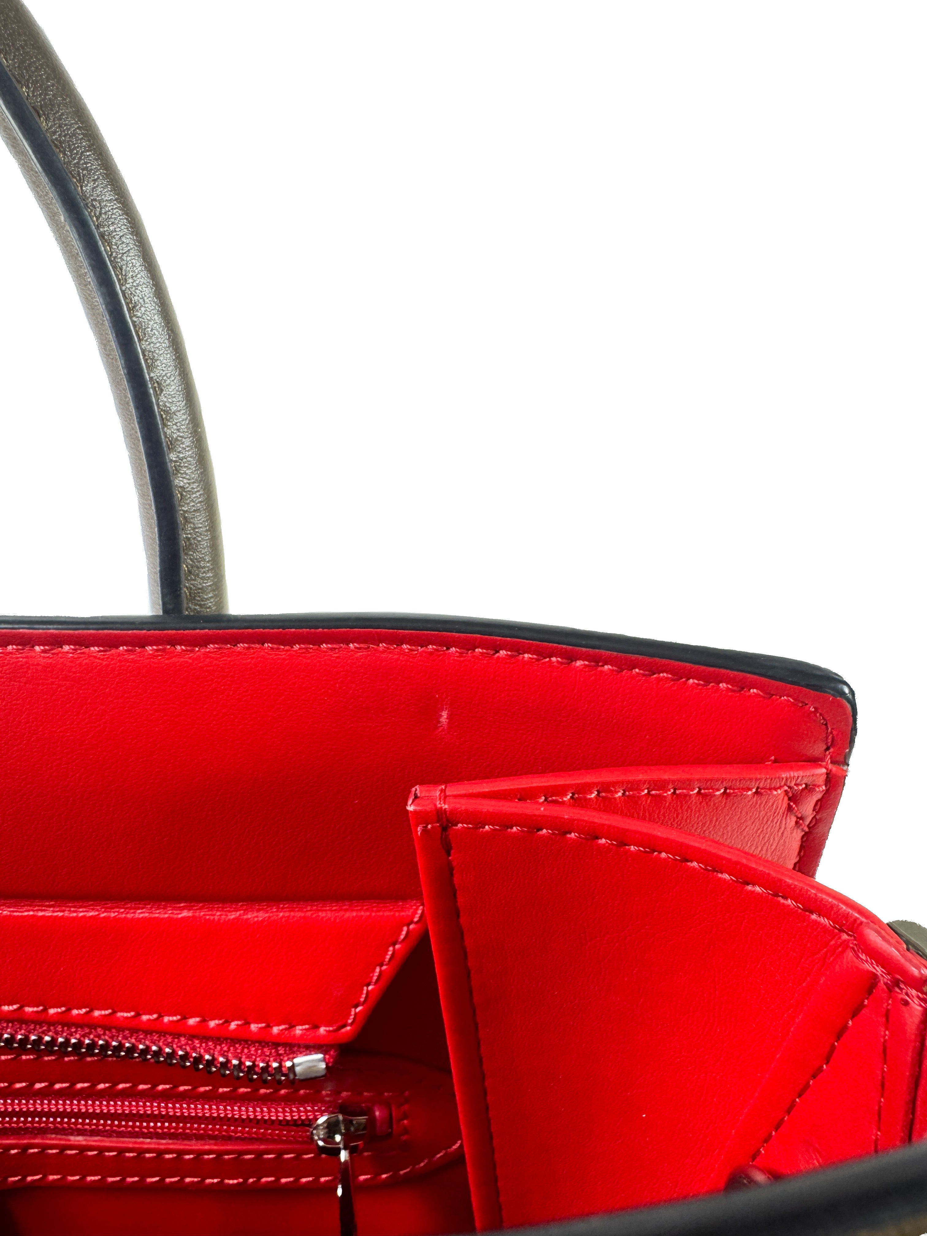 Christian Louboutin brown medium Paloma studded tote