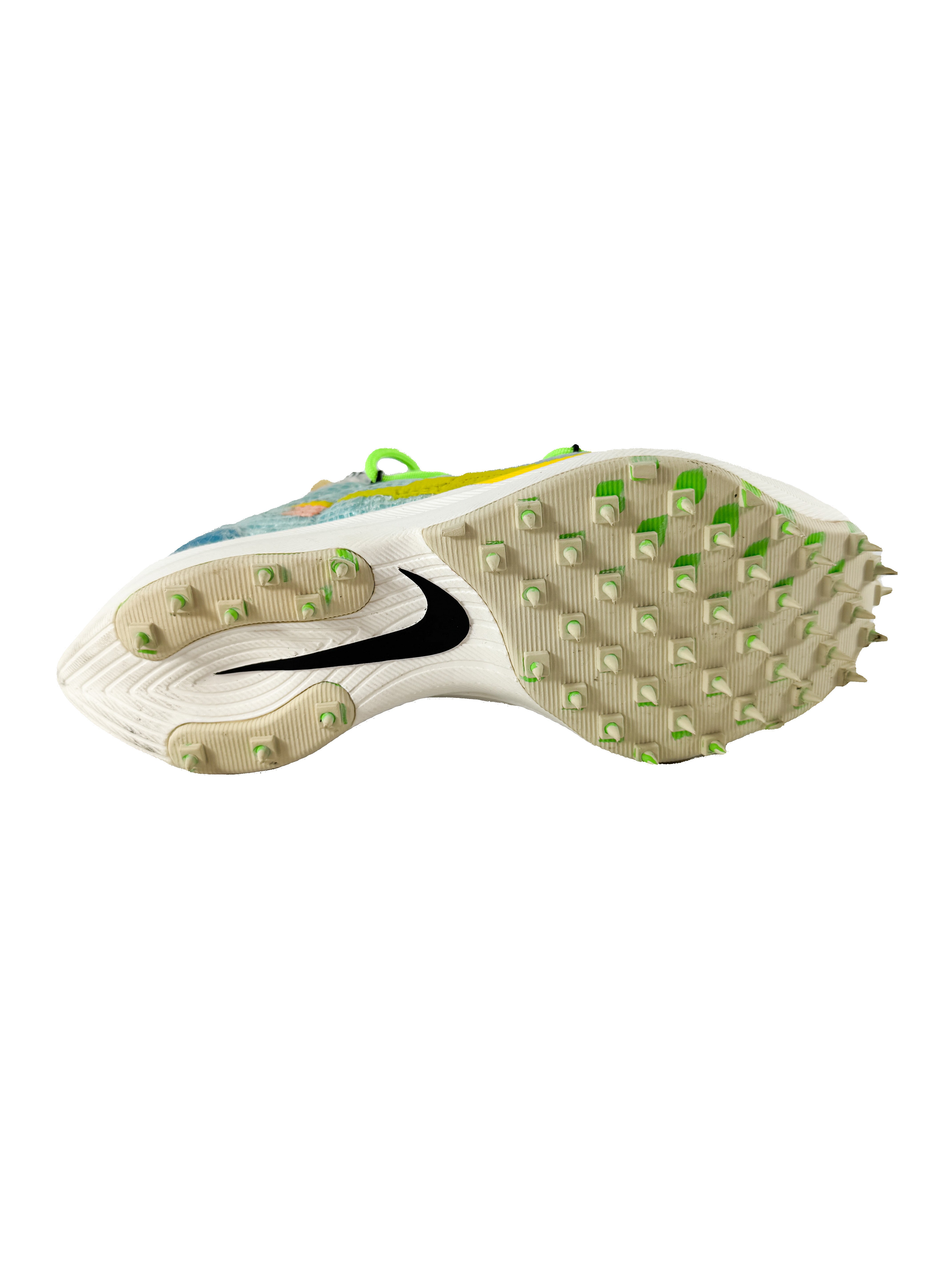 Nike x Off White blue, pink Vapor street tour sneakers size 5.5