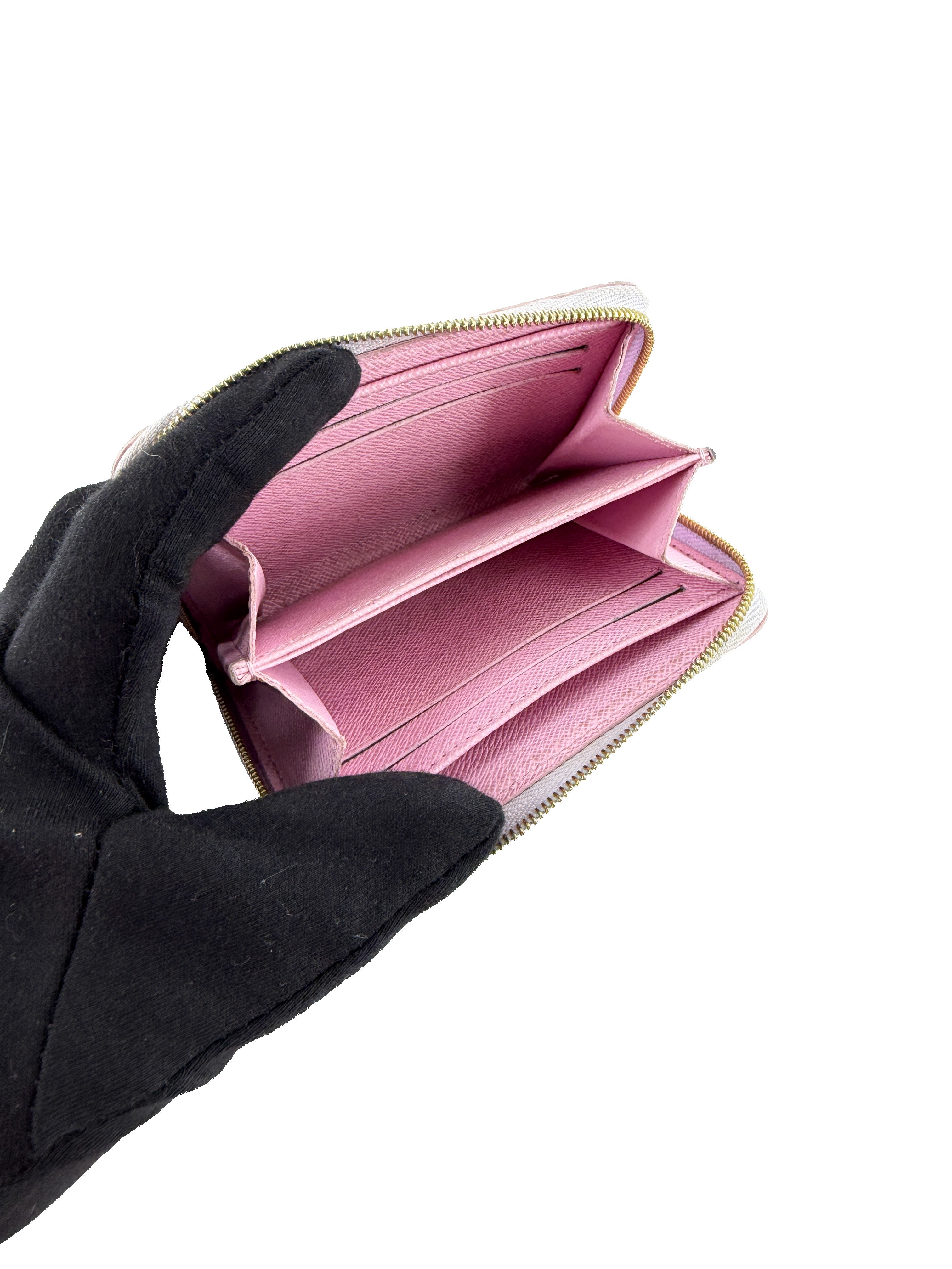 Louis Vuitton giant monogram Sunrise Spring in the City pastel zippy coin wallet NFC