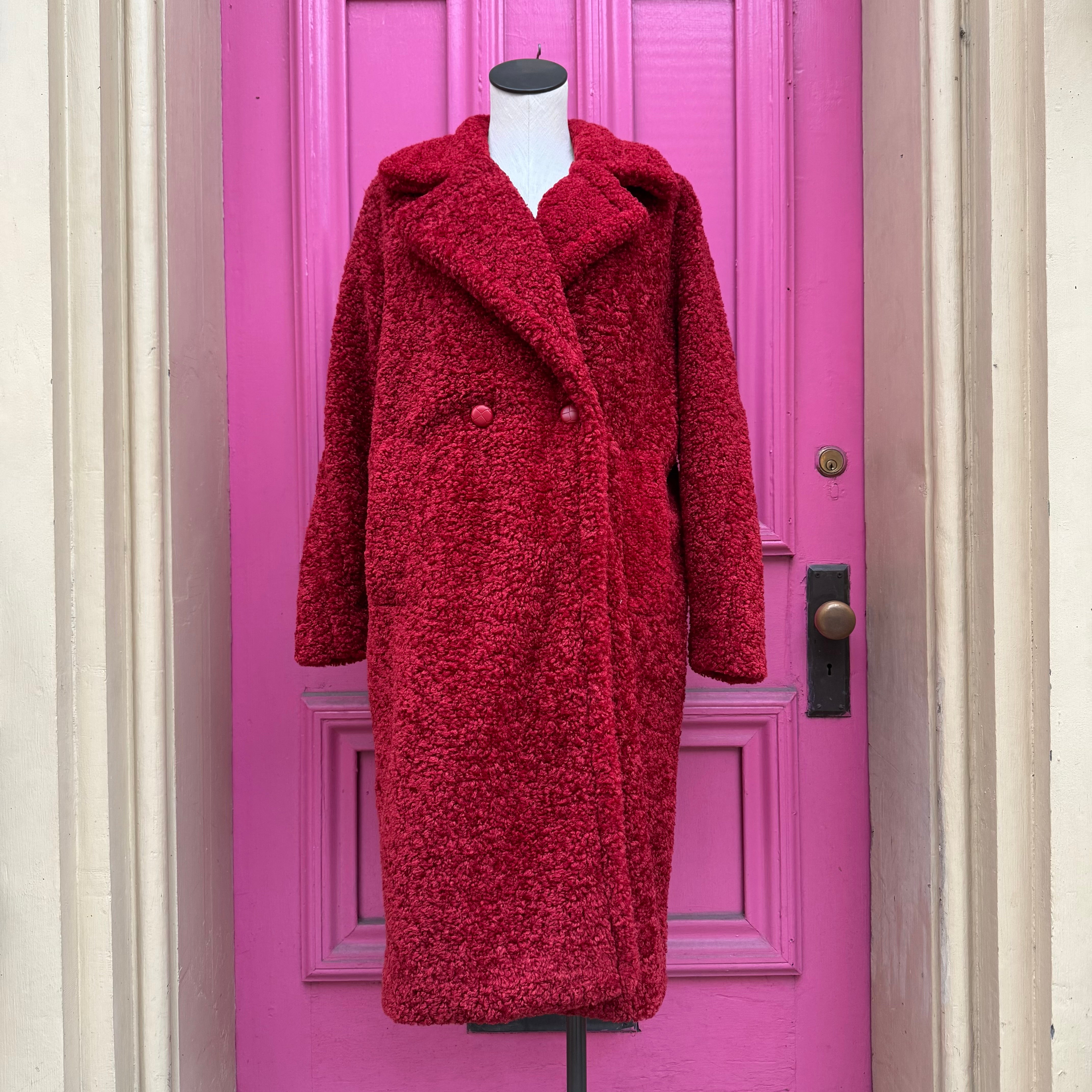 American Eagle red jacket size XXS NWT