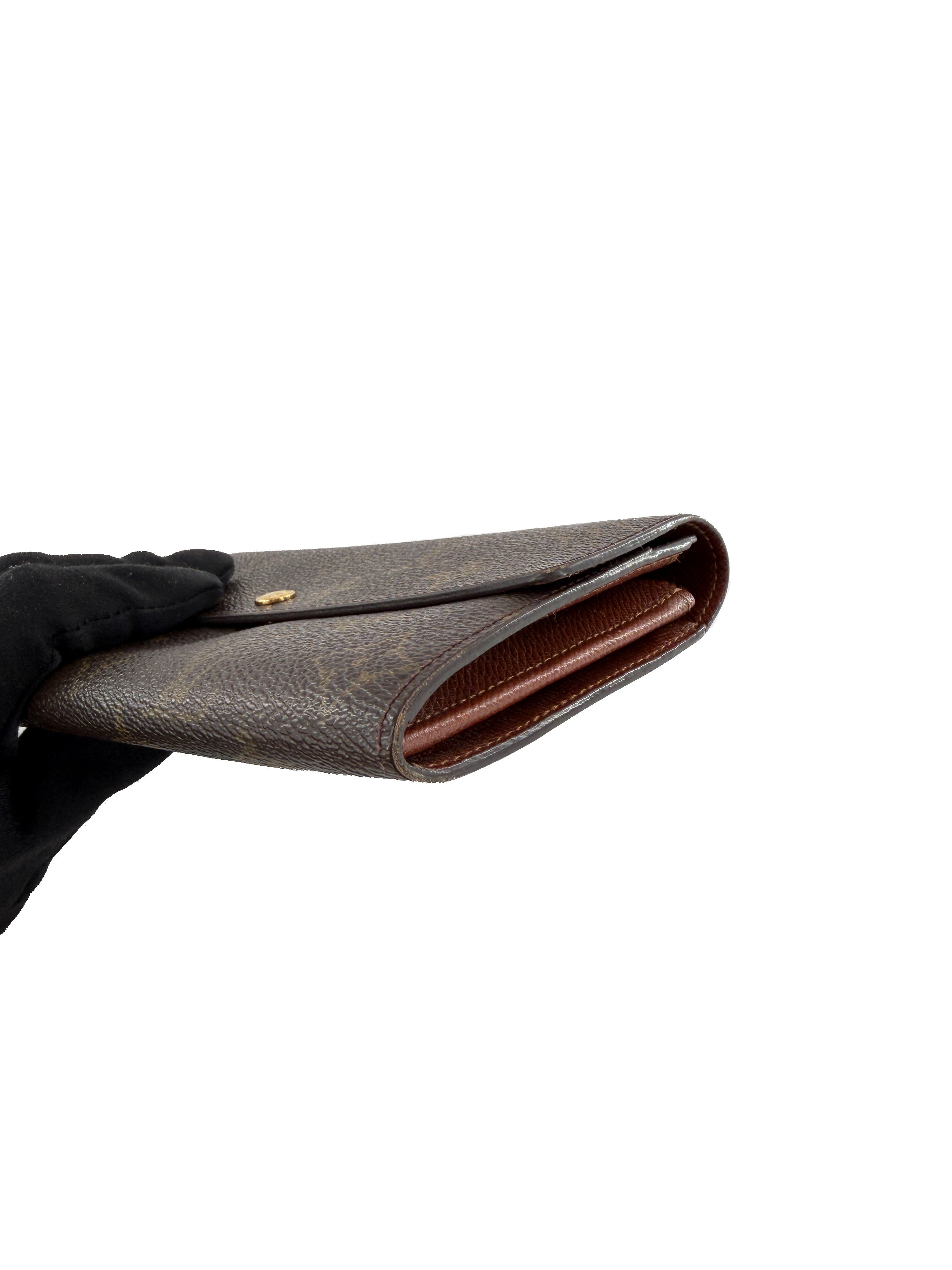 Louis Vuitton monogram vintage Sarah wallet TH0021