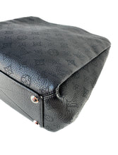 Louis Vuitton black Babylone Handbag Mahina Leather PM AH1155