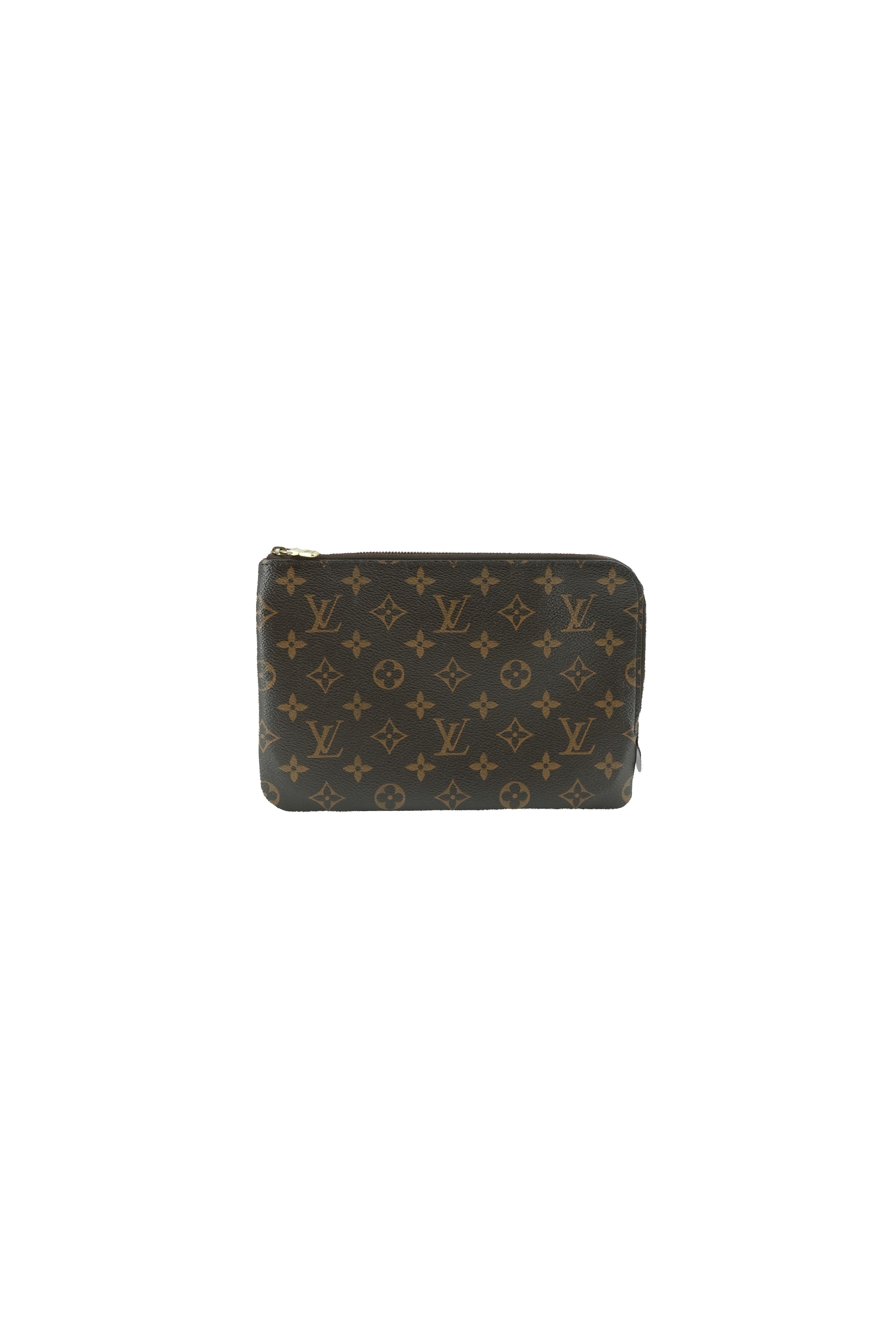Louis Vuitton monogram Voyage PM pouch fuchsia TJ2128
