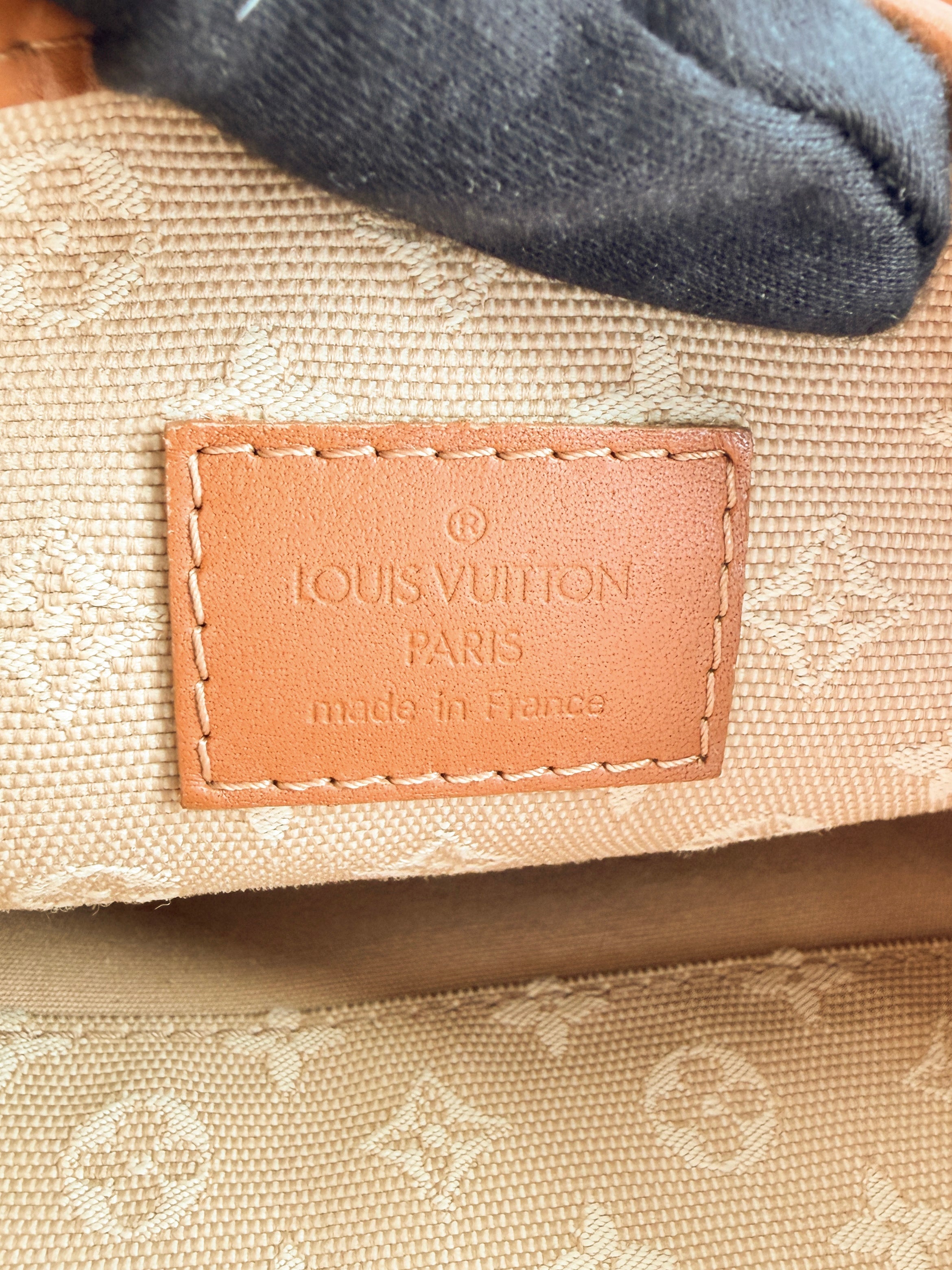 Louis Vuitton beige Mini Lin Mary Kate crossbody VI1024