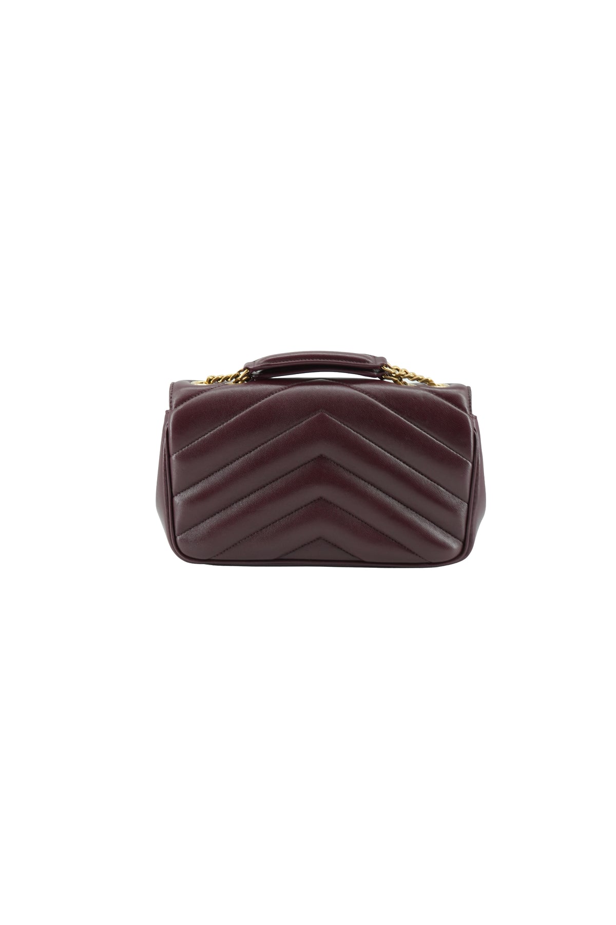 Saint Laurent burgundy LouLou Small ATE801437-0825