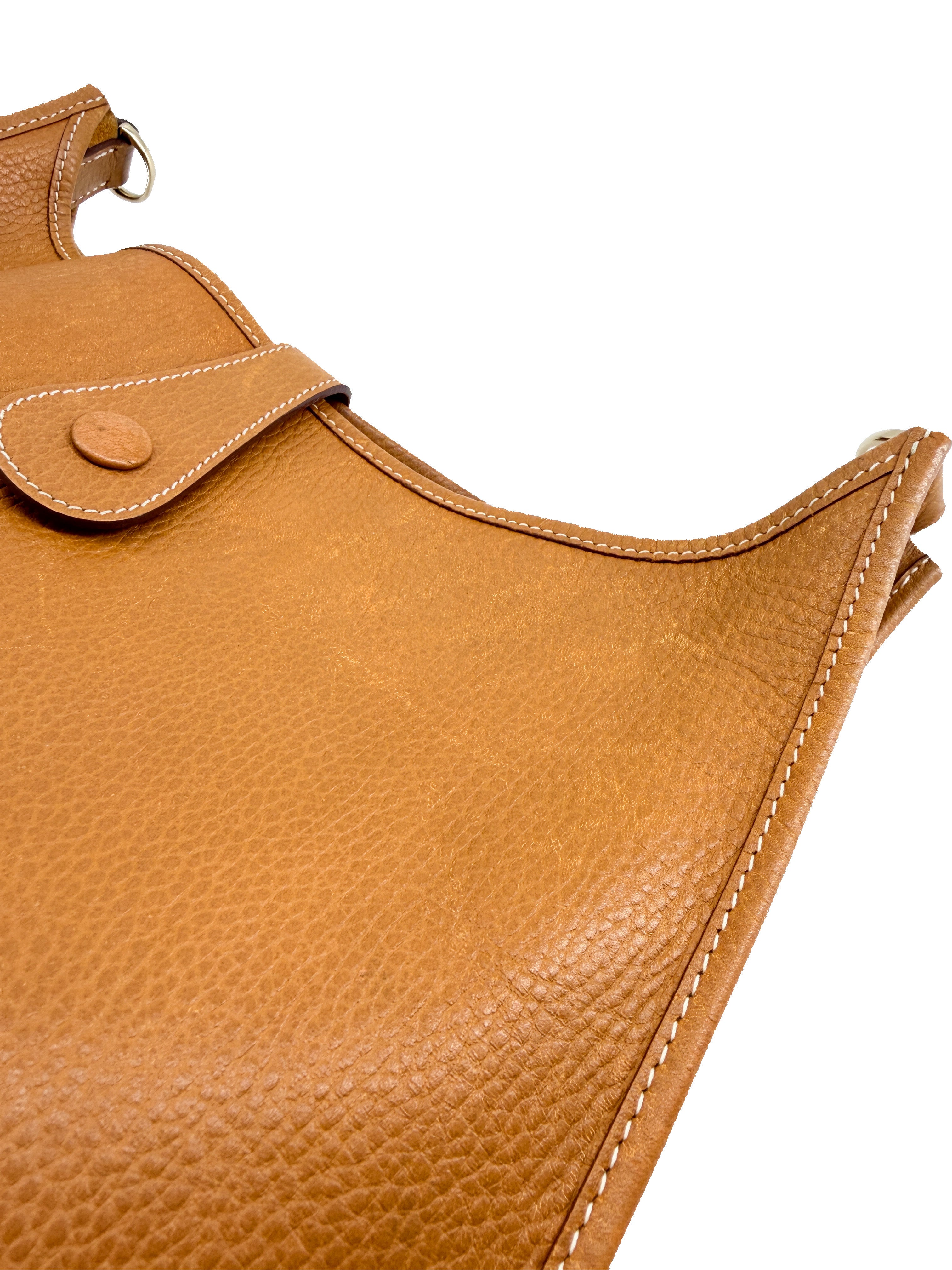 Hermès brown  Evelyne 1 PM square B