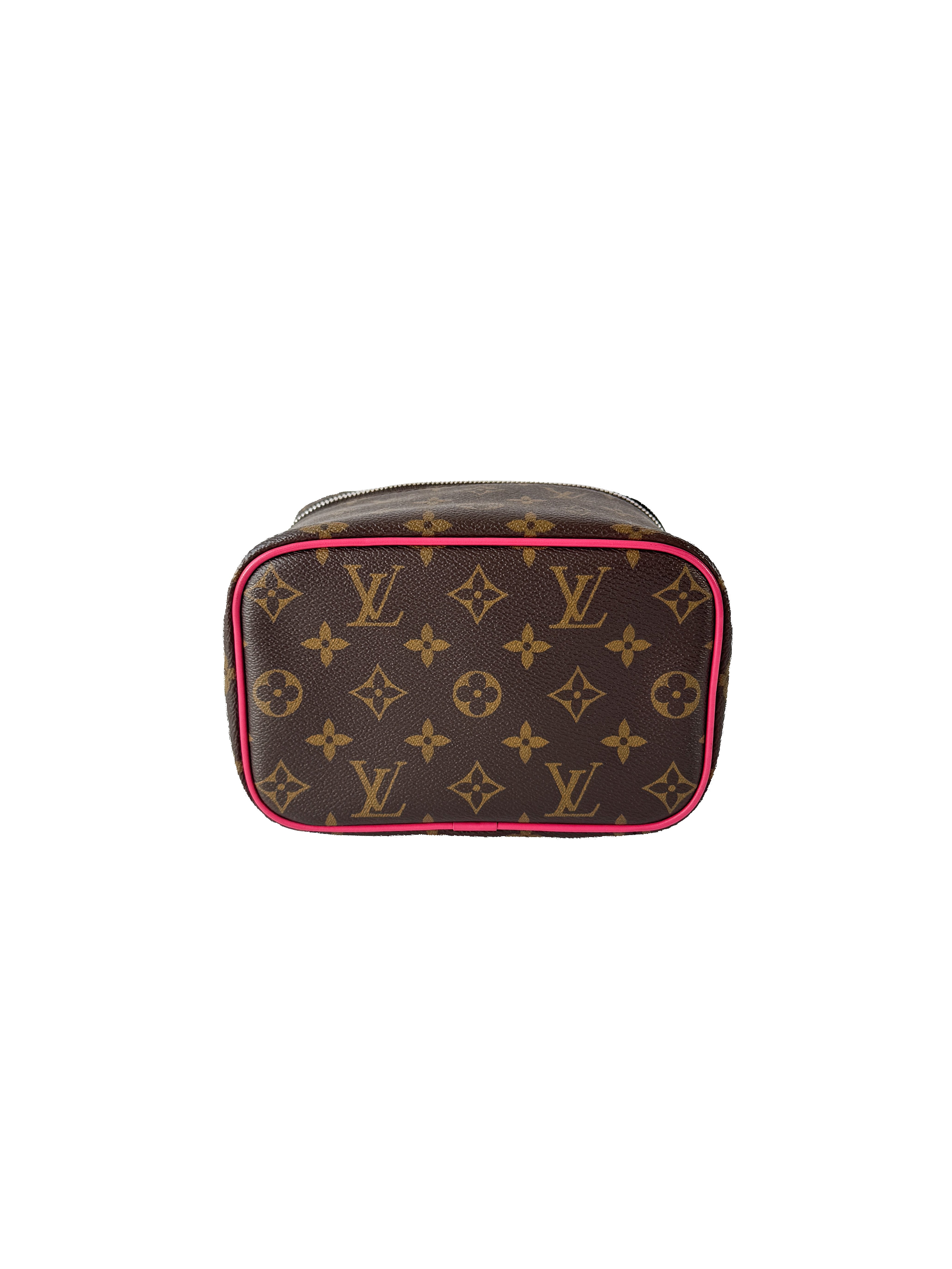 Louis Vuitton monogram pink Nice mini vanity NFC