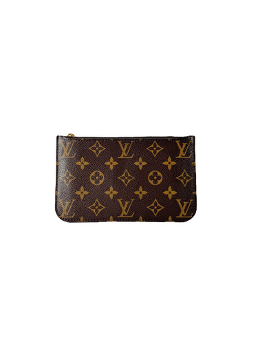 Louis Vuitton monogram neverfull pouch  AR4173