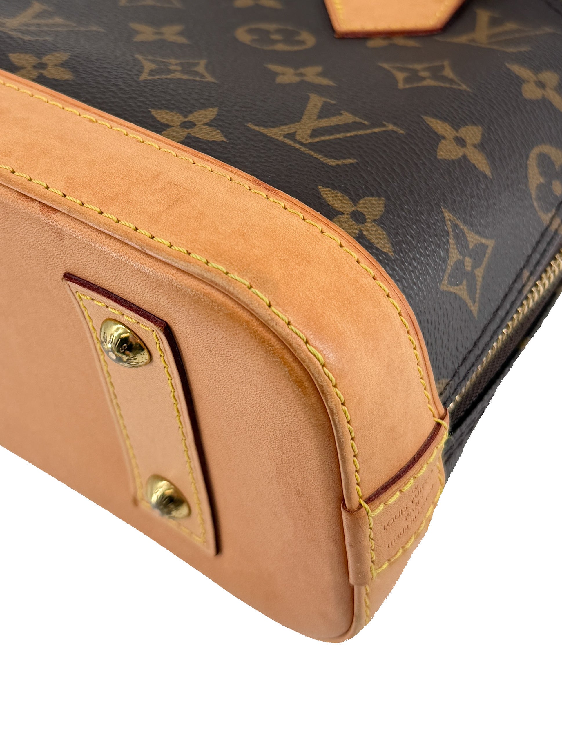 Louis Vuitton monogram Alma BB NFC