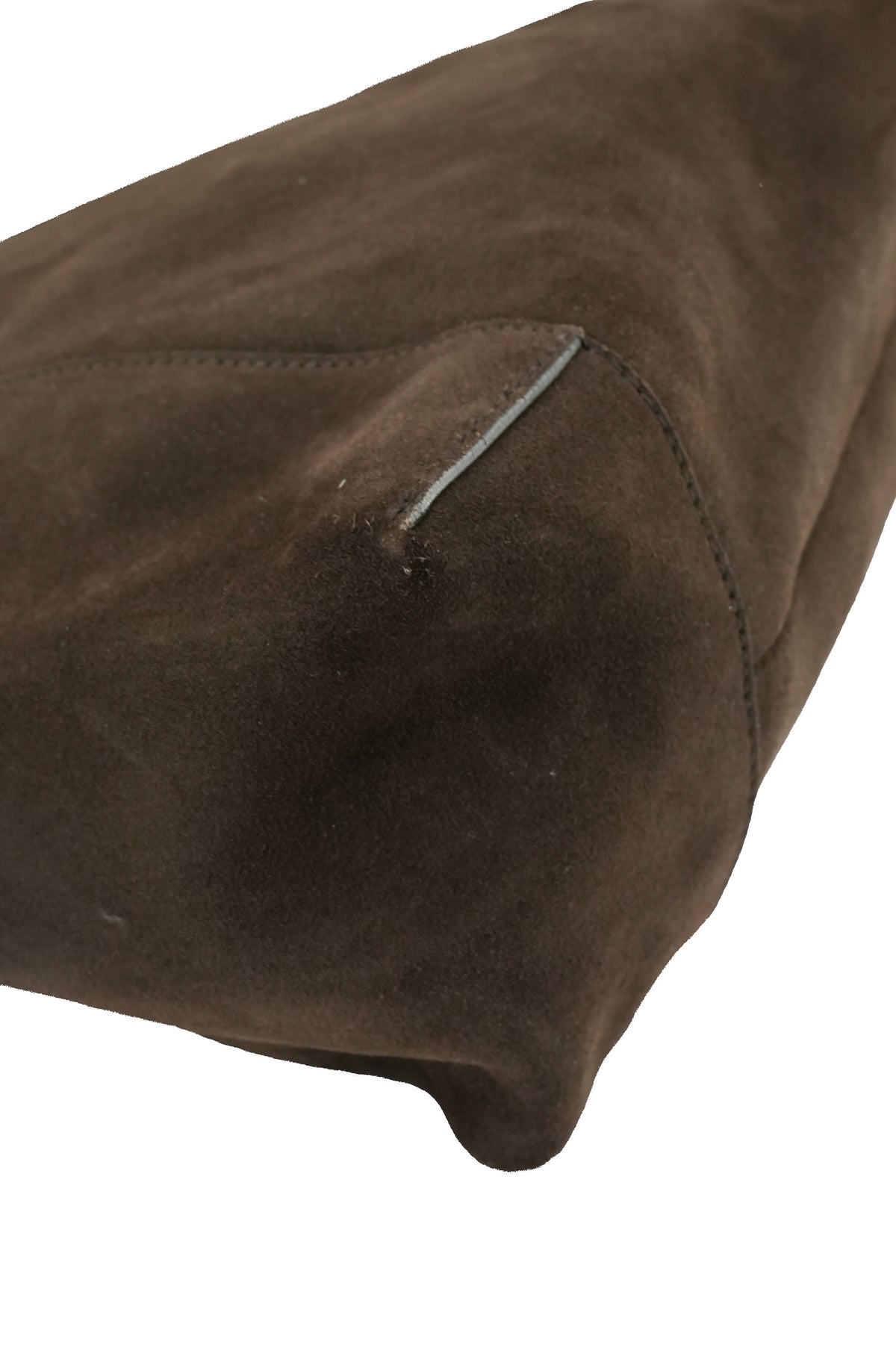 Gucci brown suede vintage shoulder bag 101292-001998