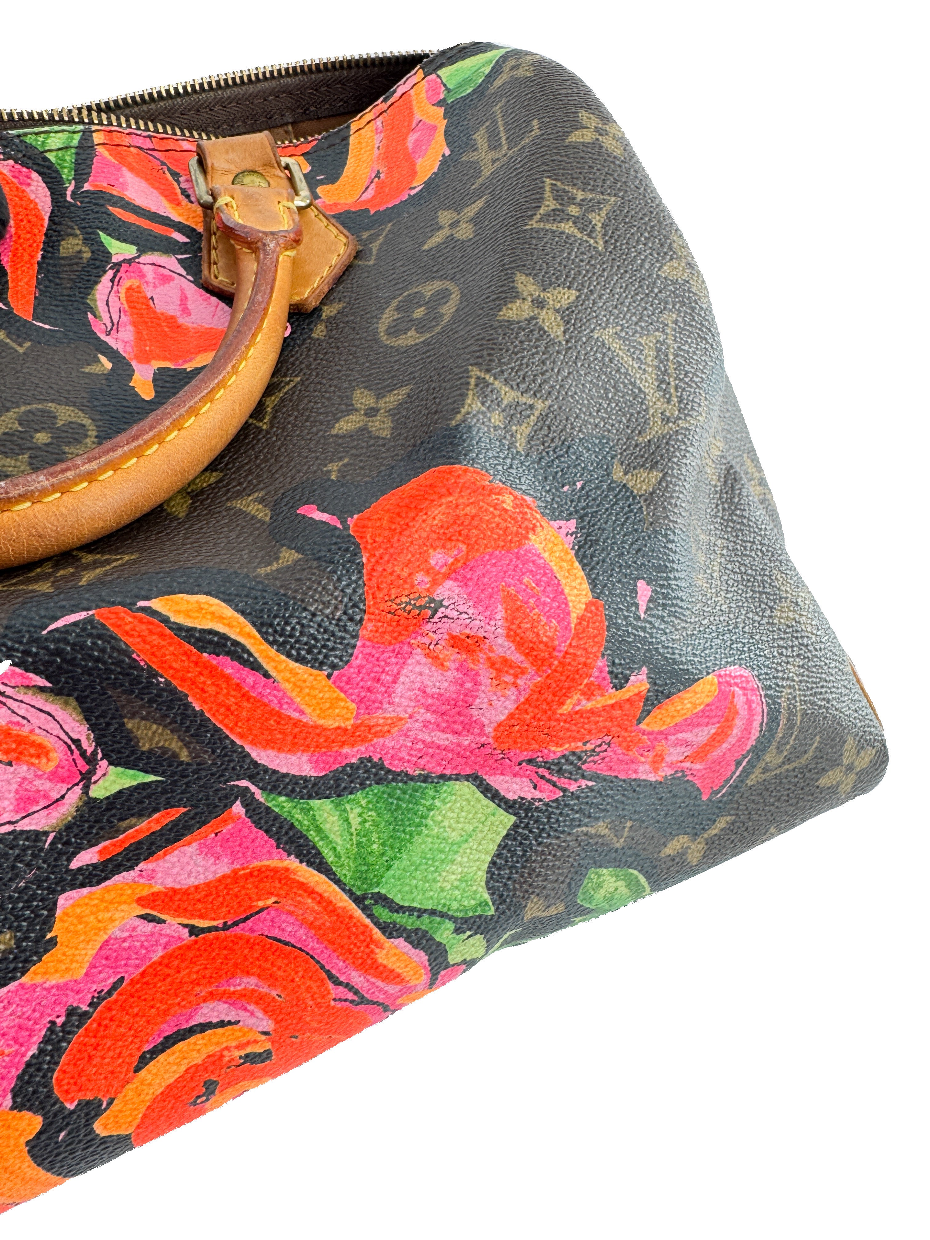 Louis Vuitton Limited Edition Stephen Sprouse Roses Speedy 30 SP4058