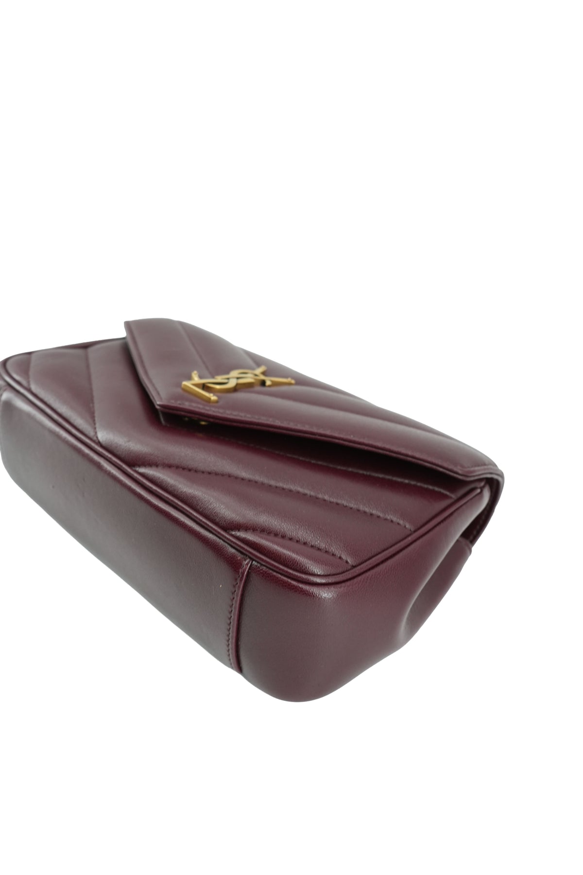 Saint Laurent burgundy LouLou Small ATE801437-0825
