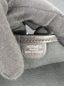 Hermès Evelyne 2 black TGM Toile (◾️ J)