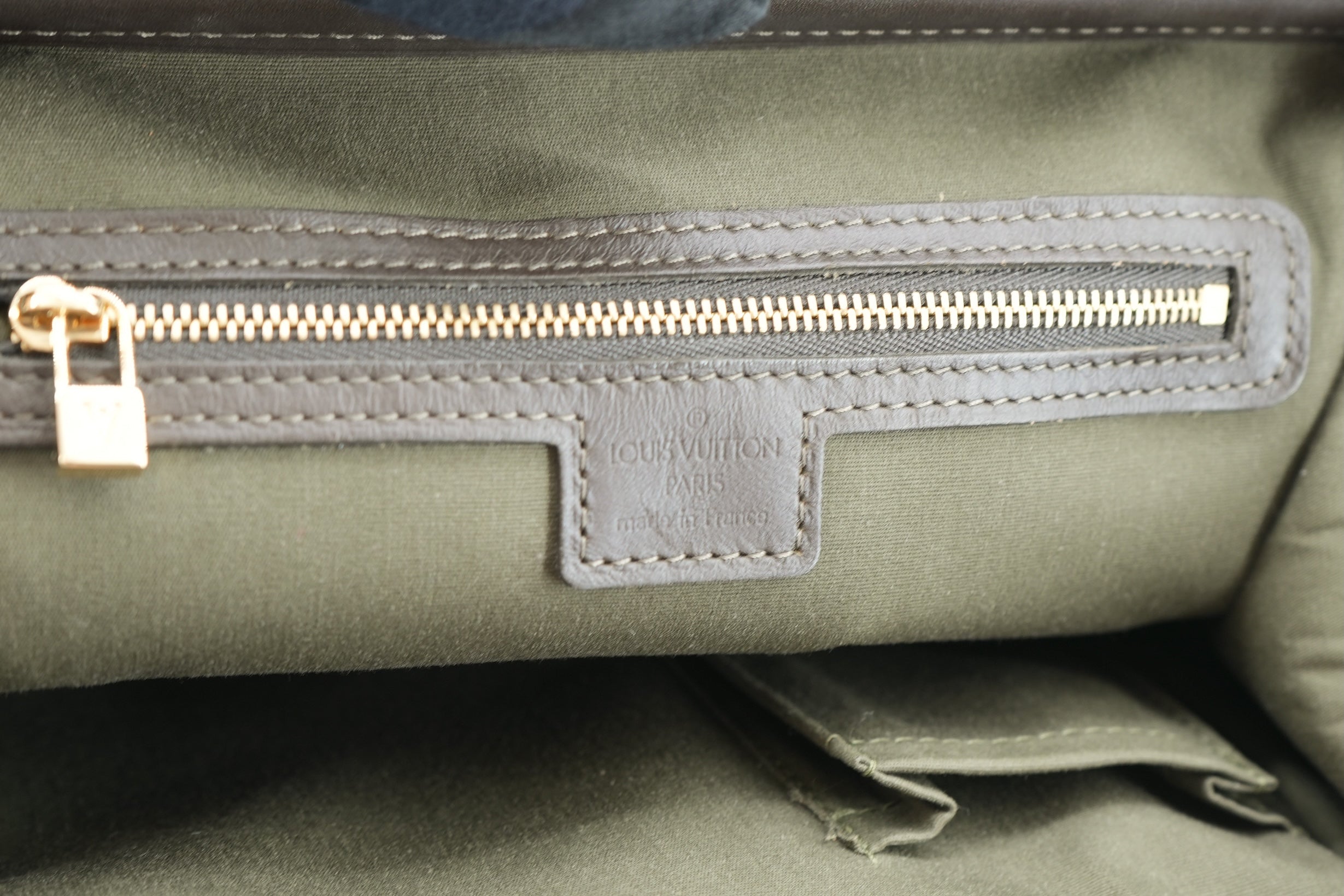 Louis Vuitton monogram min lin olive Josephine PM VI0023