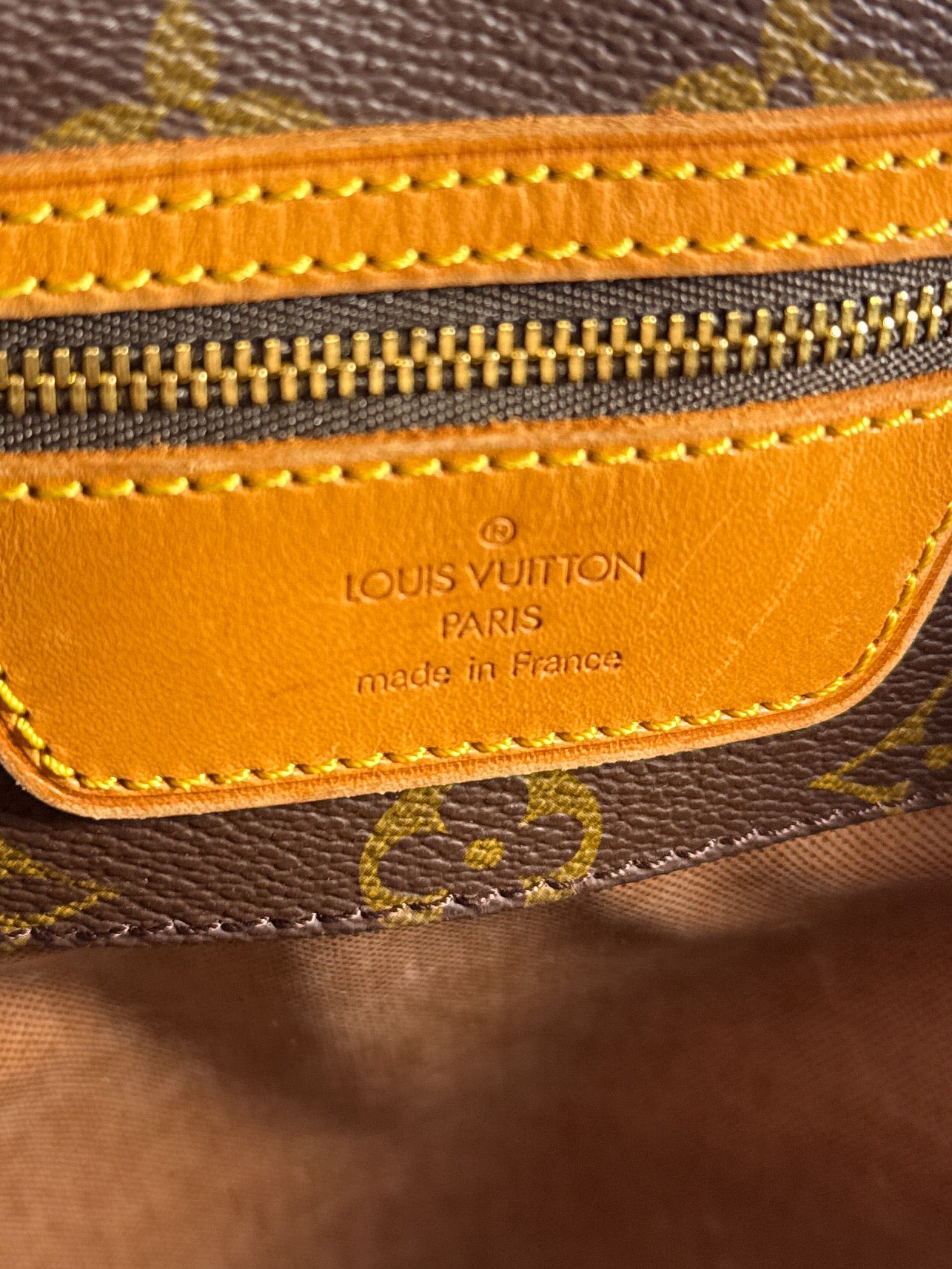 Louis Vuitton monogram vintage Shopping Sac NO0933