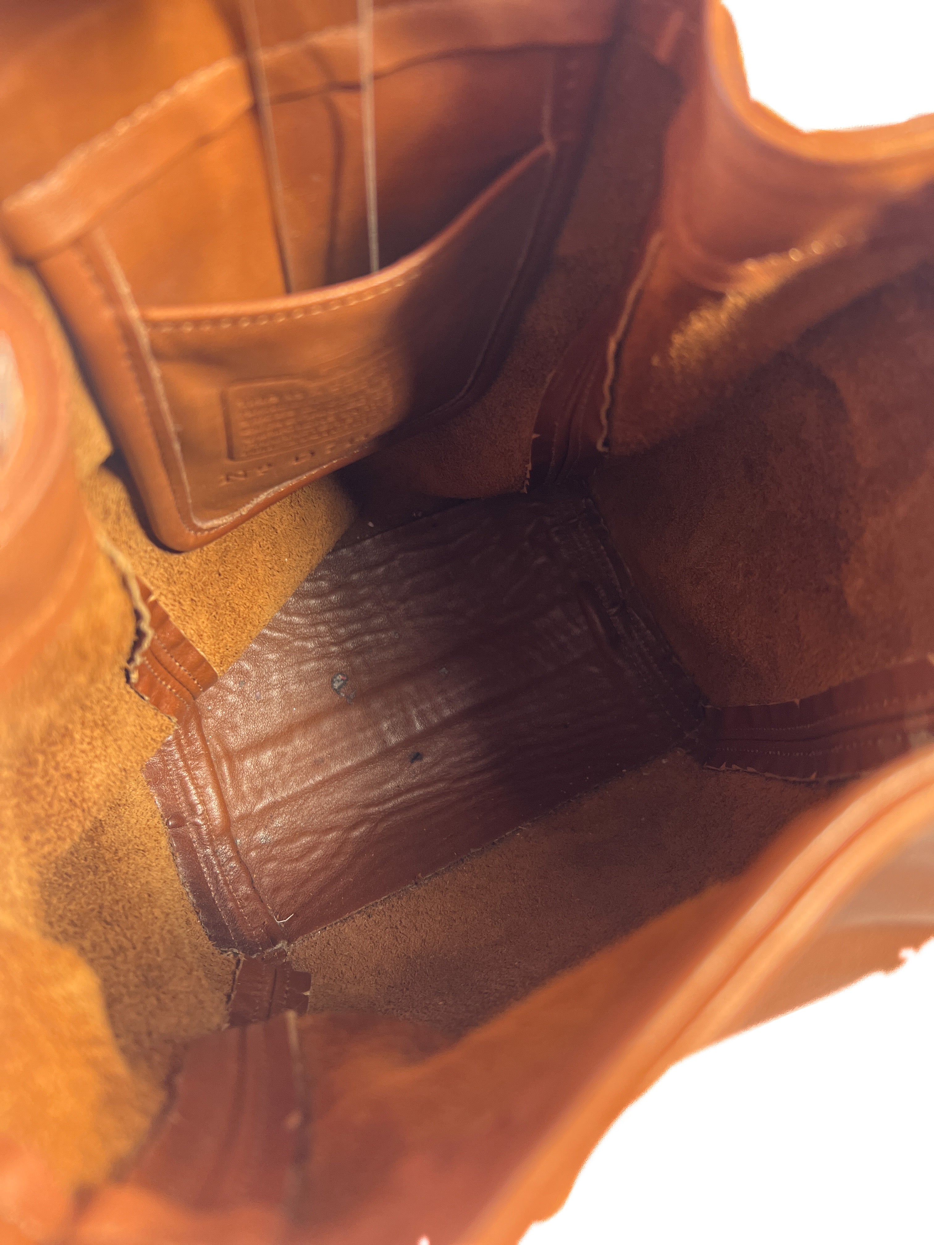 Coach brown vintage 1997 Soho belted pouch