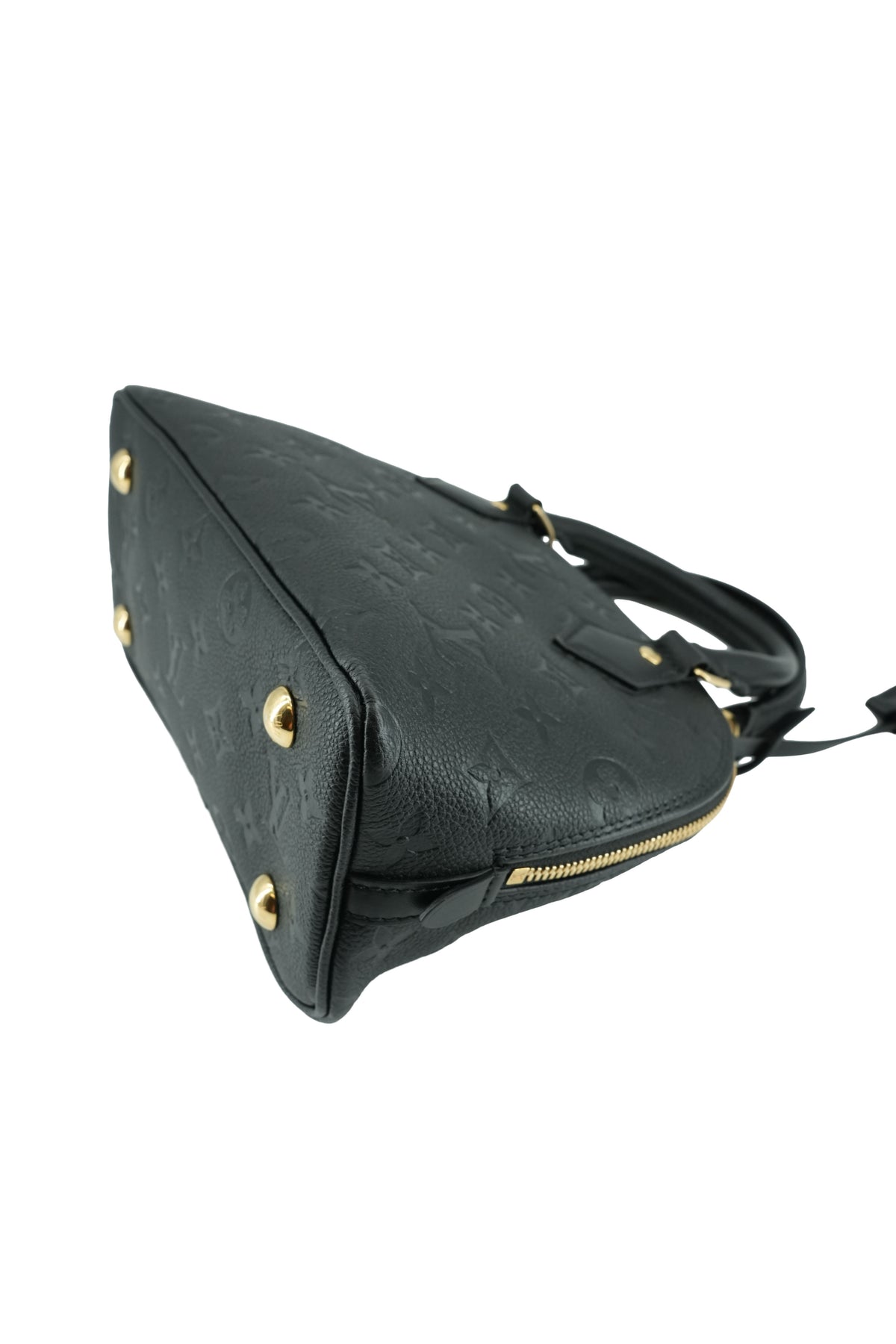Louis Vuitton monogram empreinte black Alma BB NFC