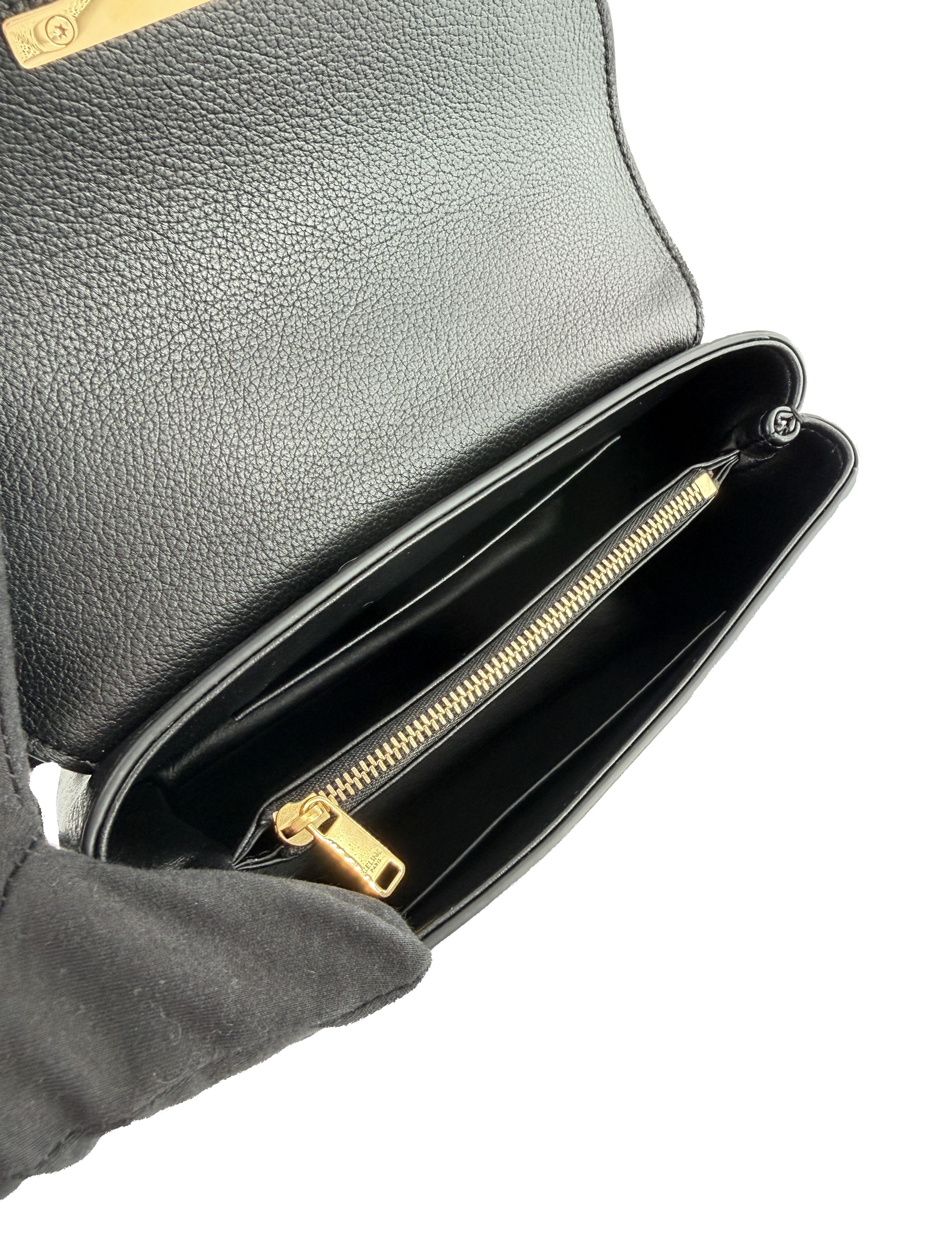 Celine black Teen Nino bag U-LM-0295