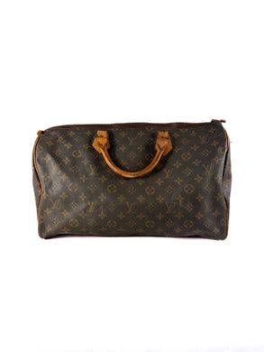 Louis Vuitton monogram Speedy 40 (old model, pre 80s)