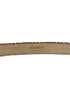 Balmain PB jacquard belt size 80 NEW