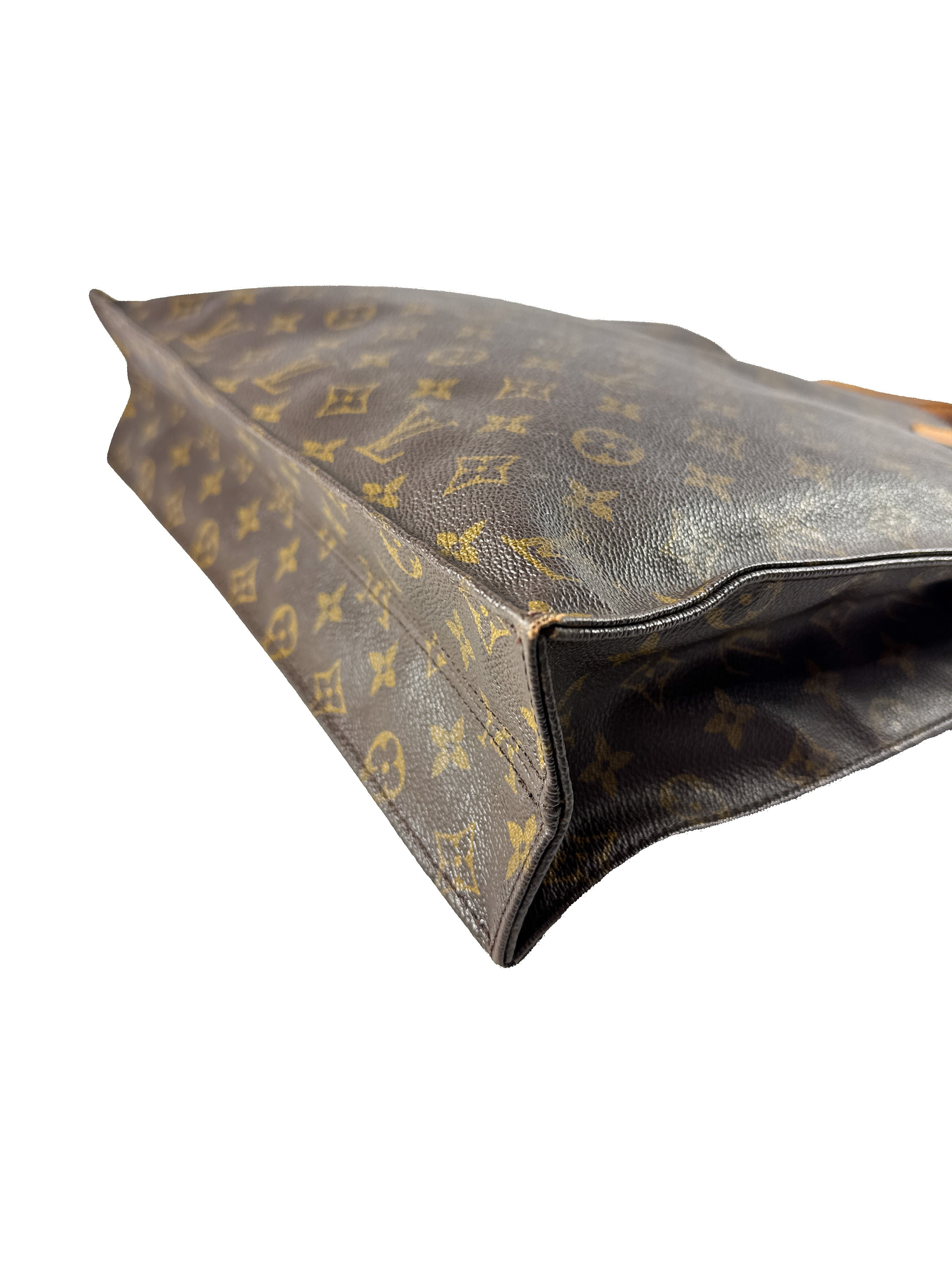 Louis Vuitton monogram Sac Plat tote 862