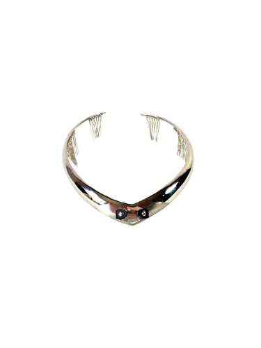 Louis Vuitton monogram silver tone Tiara GP0116
