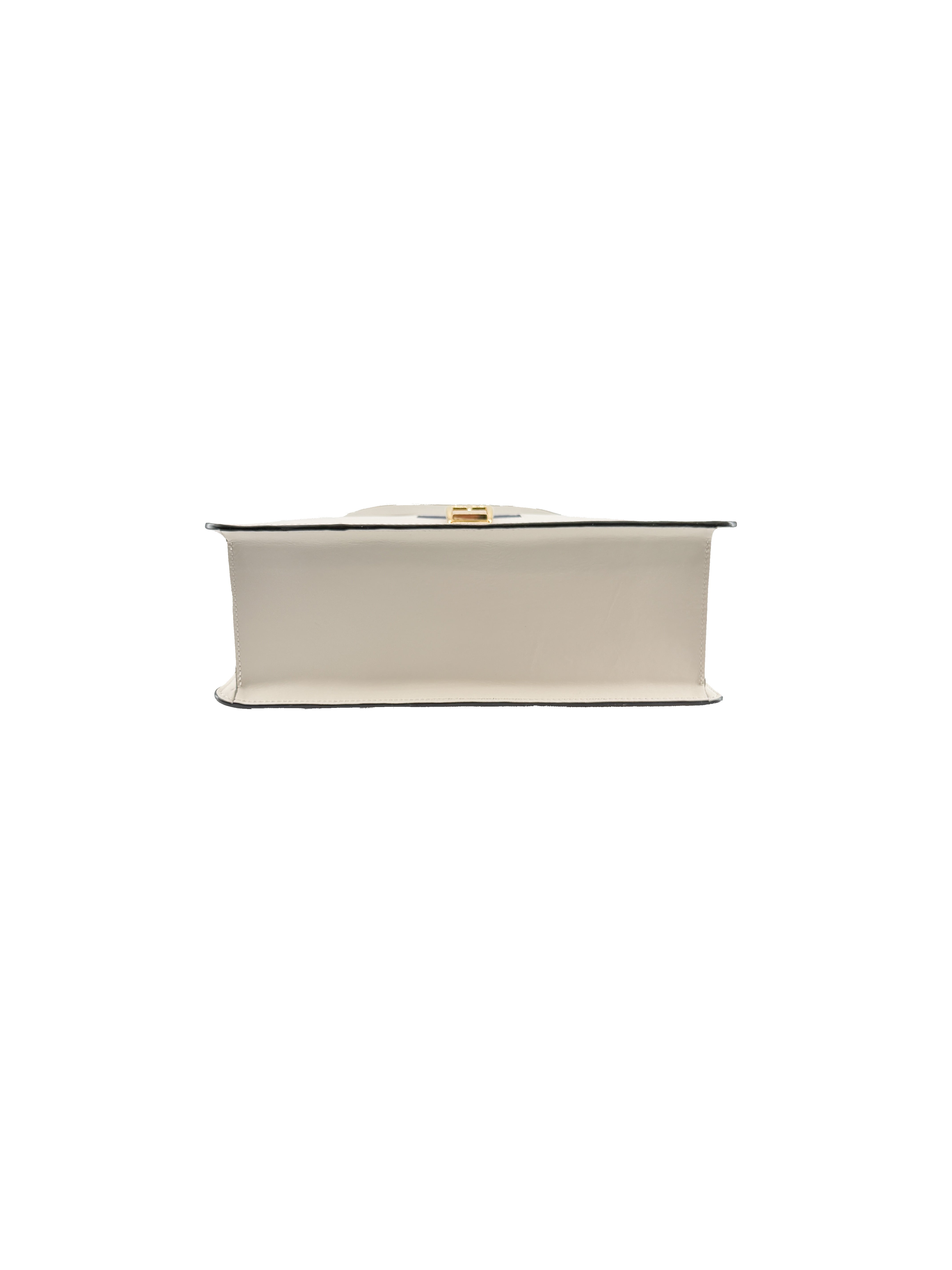 Gucci white large leather Sylvie 431665 493075