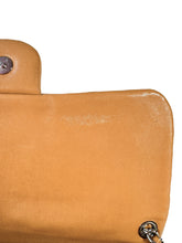 Chanel brown quilted chain around maxi flap shoulder bag 17236173