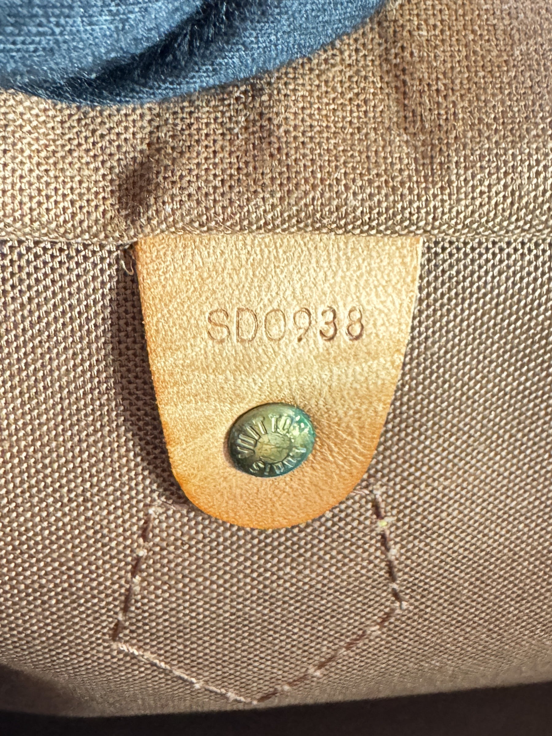 Louis Vuitton monogram Speedy 40 SD0938