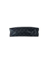 Gucci black GG coated canvas pouch 156.01.045