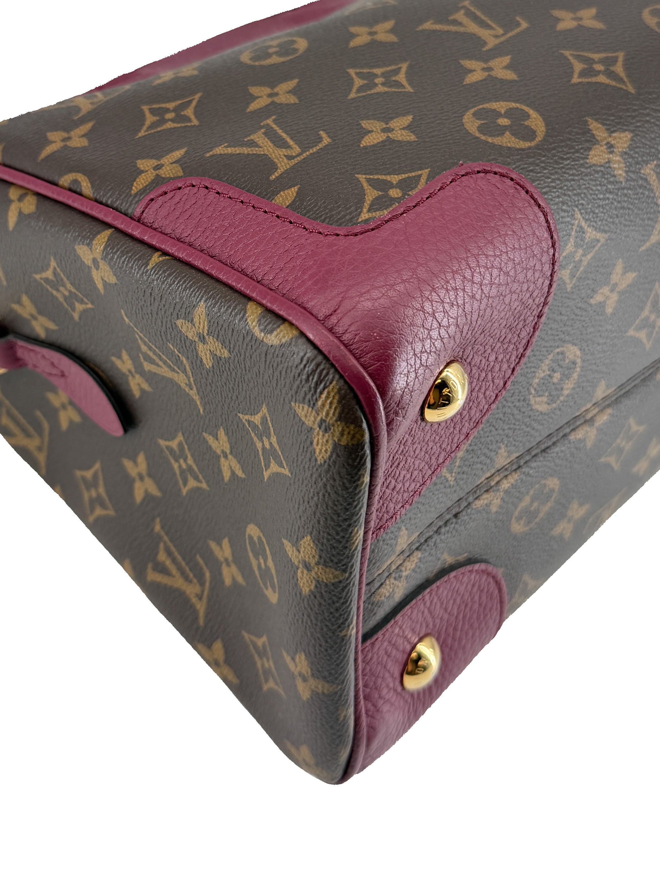 Louis Vuitton brown purple Retiro NM DR2185