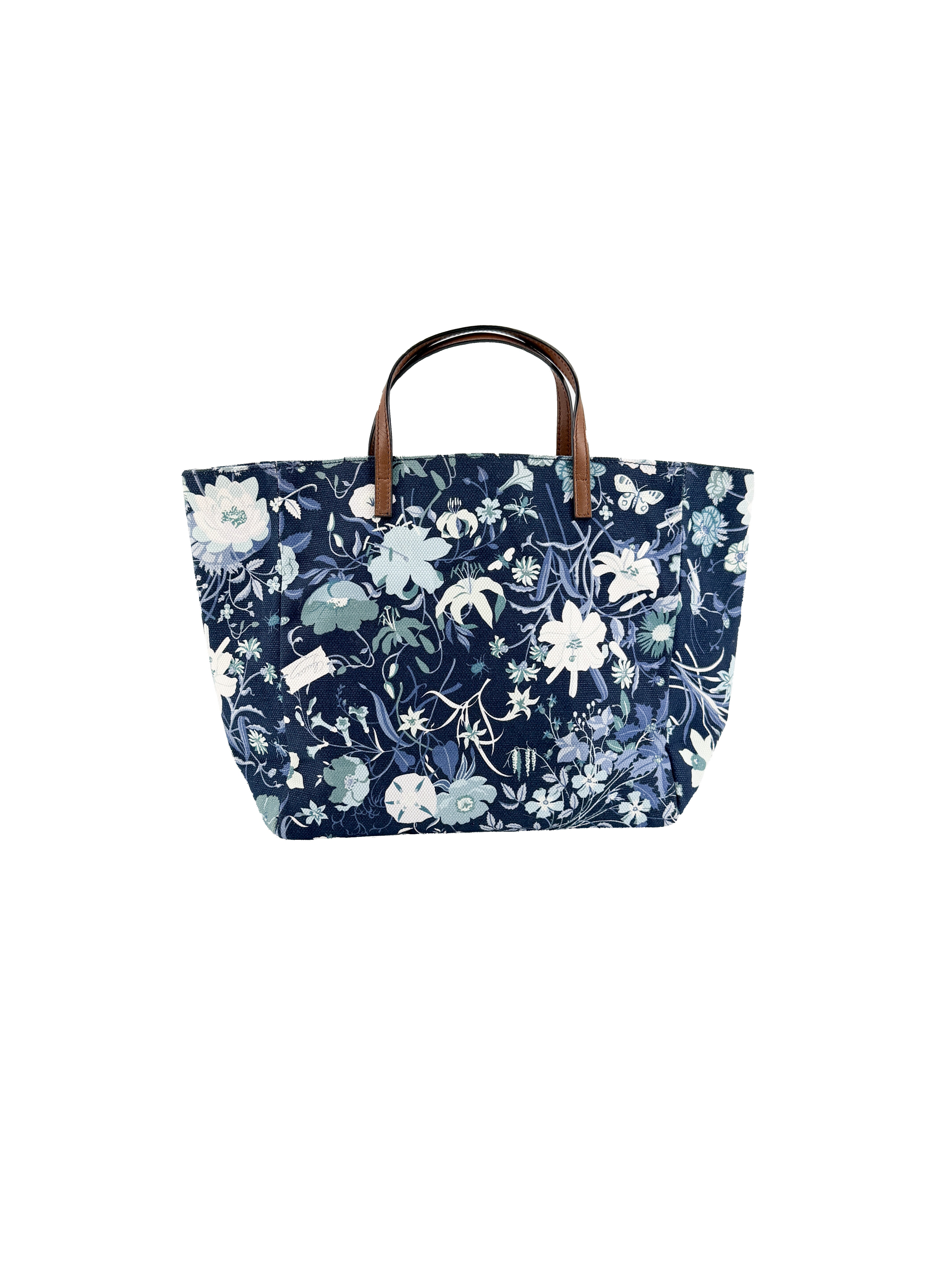 Gucci Kids navy floral tote 284721 493492