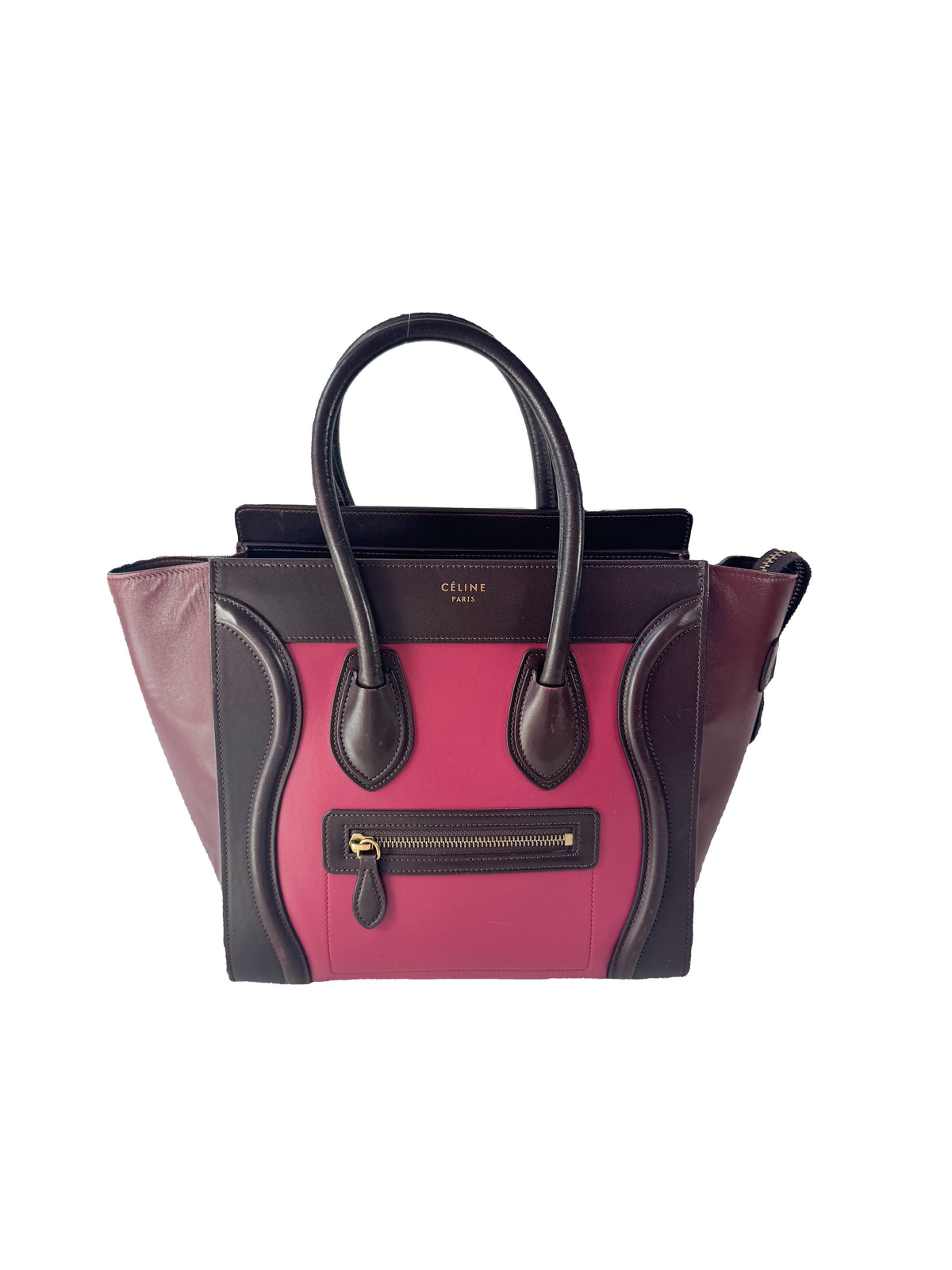 Celine micro tri color luggage tote FGA0144