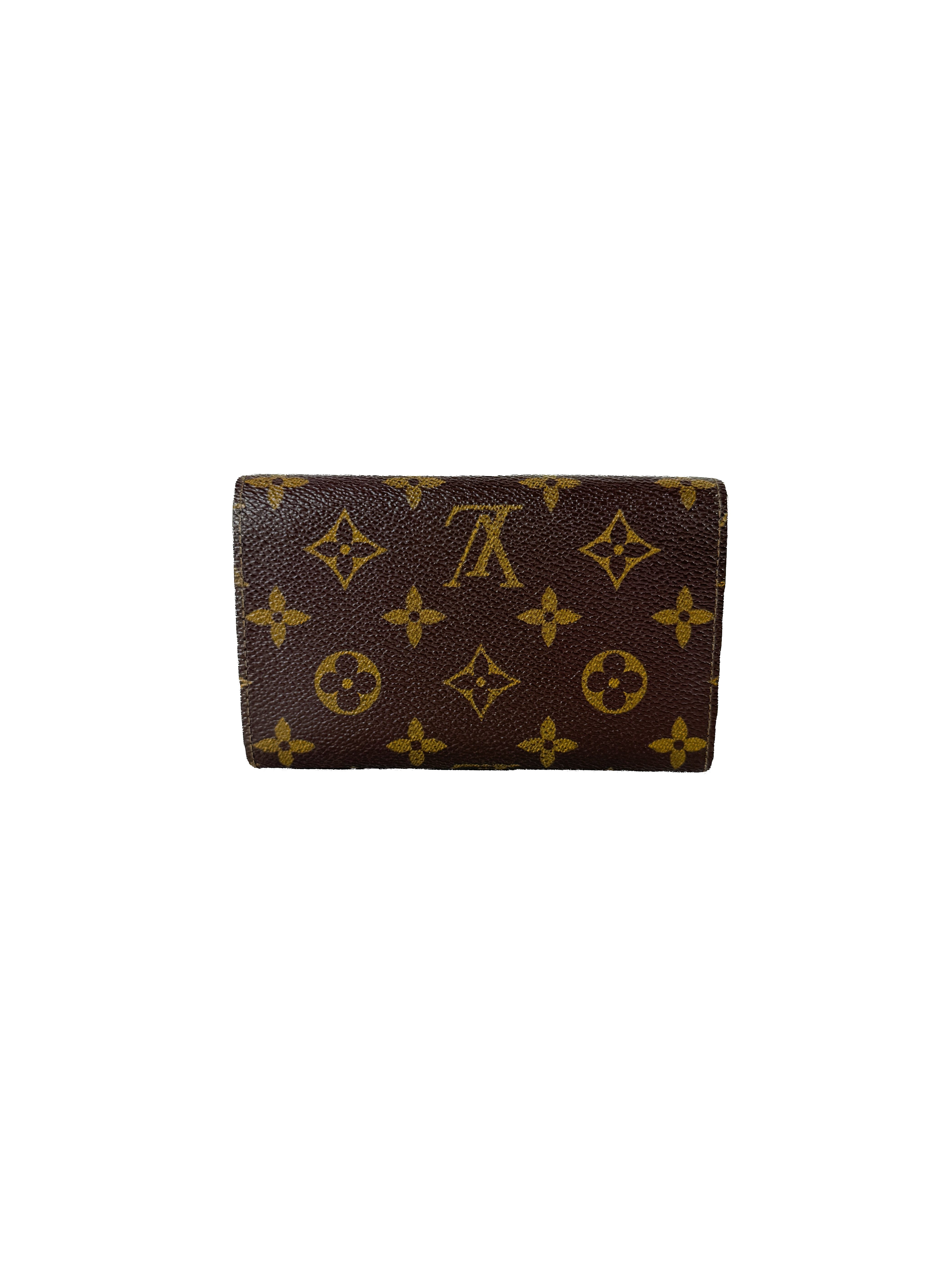 Louis Vuitton monogram vintage Tresor wallet CT1015