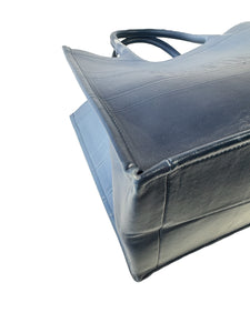 Christian Dior blue leather ombre book tote 62-MA-0211