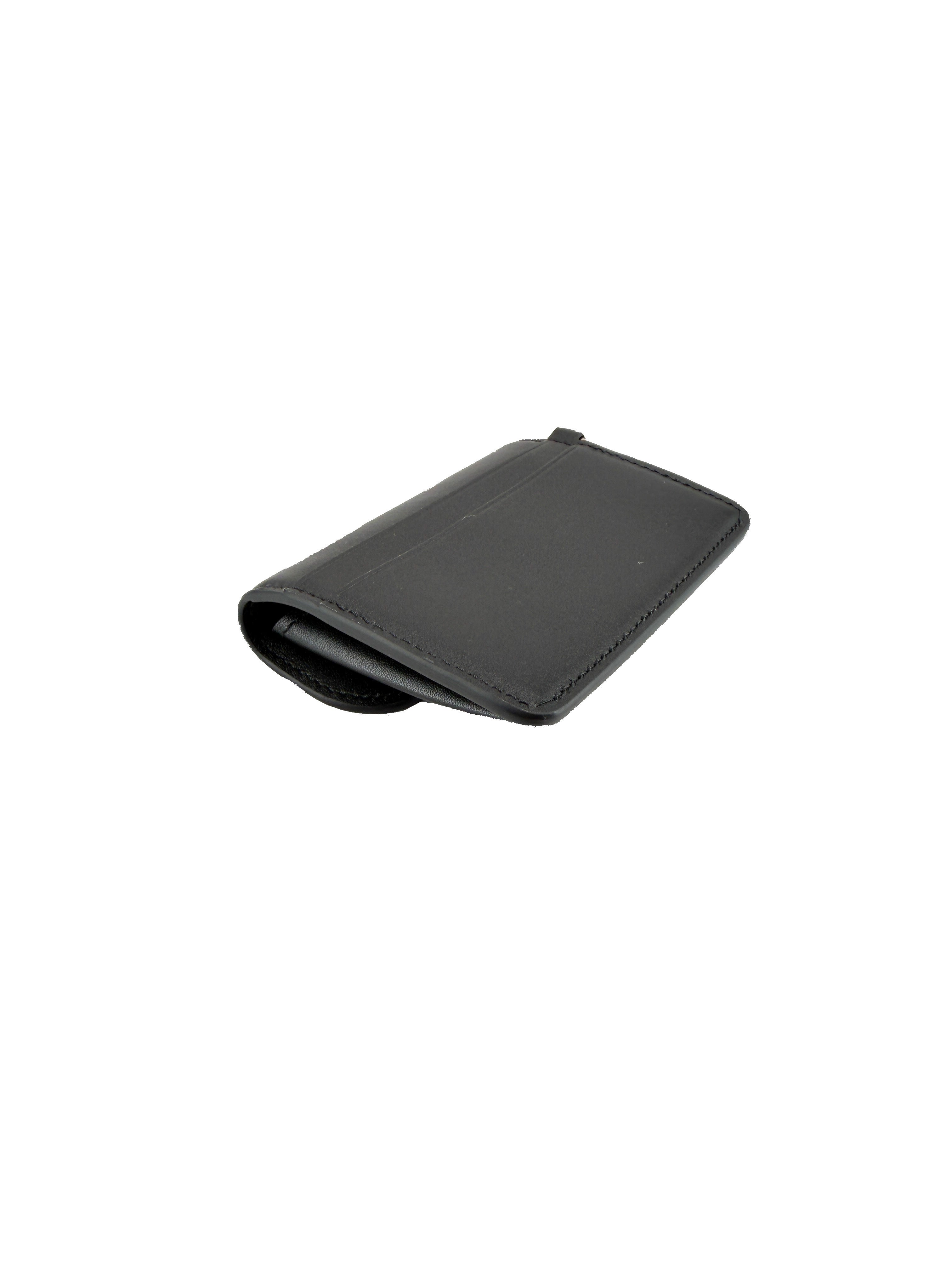 Louis Vuitton black tiny Recto verso card holder NFC