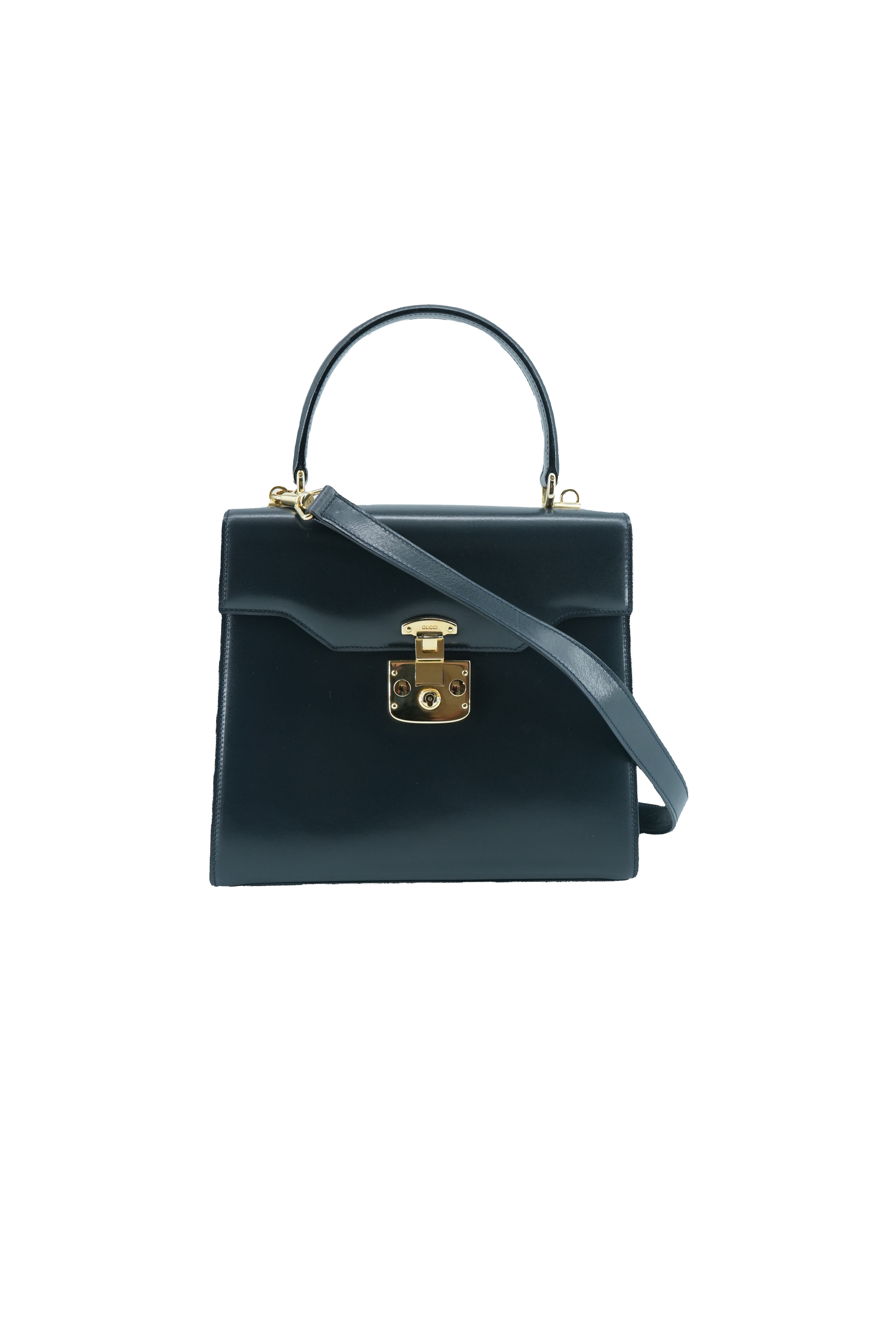 Gucci navy vintage Lady Lock 000-26-0253