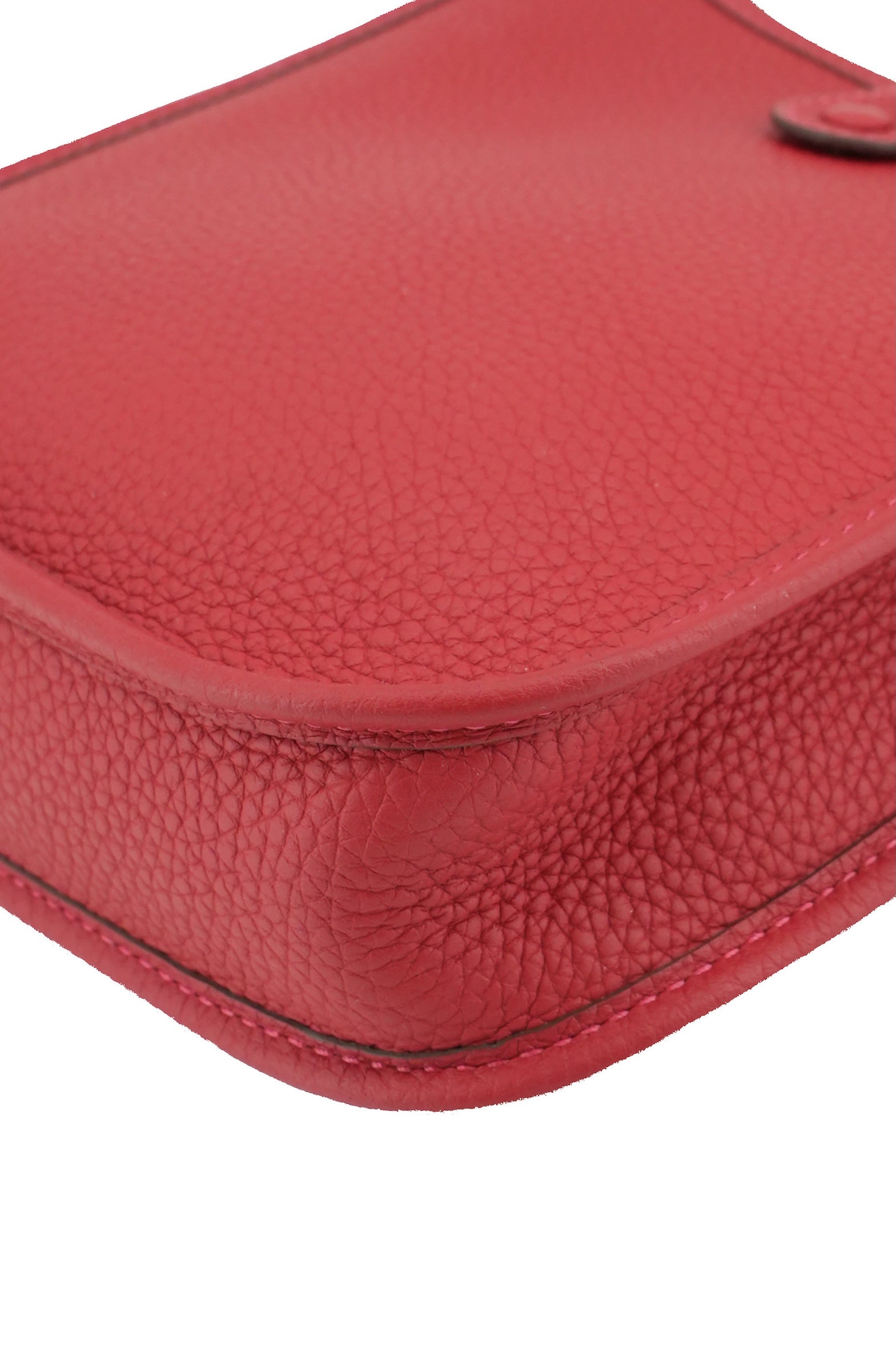Hermès red Clemence evelyne 16 TPM B